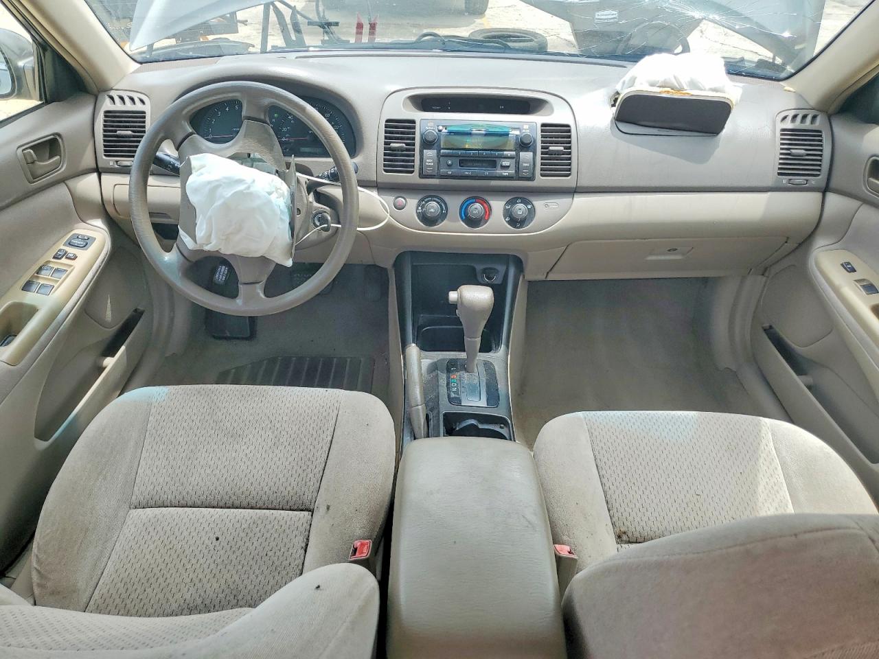 2003 Toyota Camry Le V6 Gray vin: 4T1BF32K93U549731