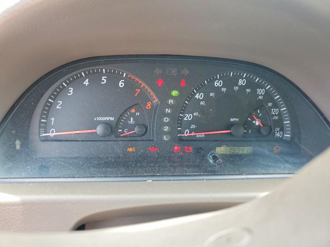 2003 Toyota Camry Le V6 Gray vin: 4T1BF32K93U549731