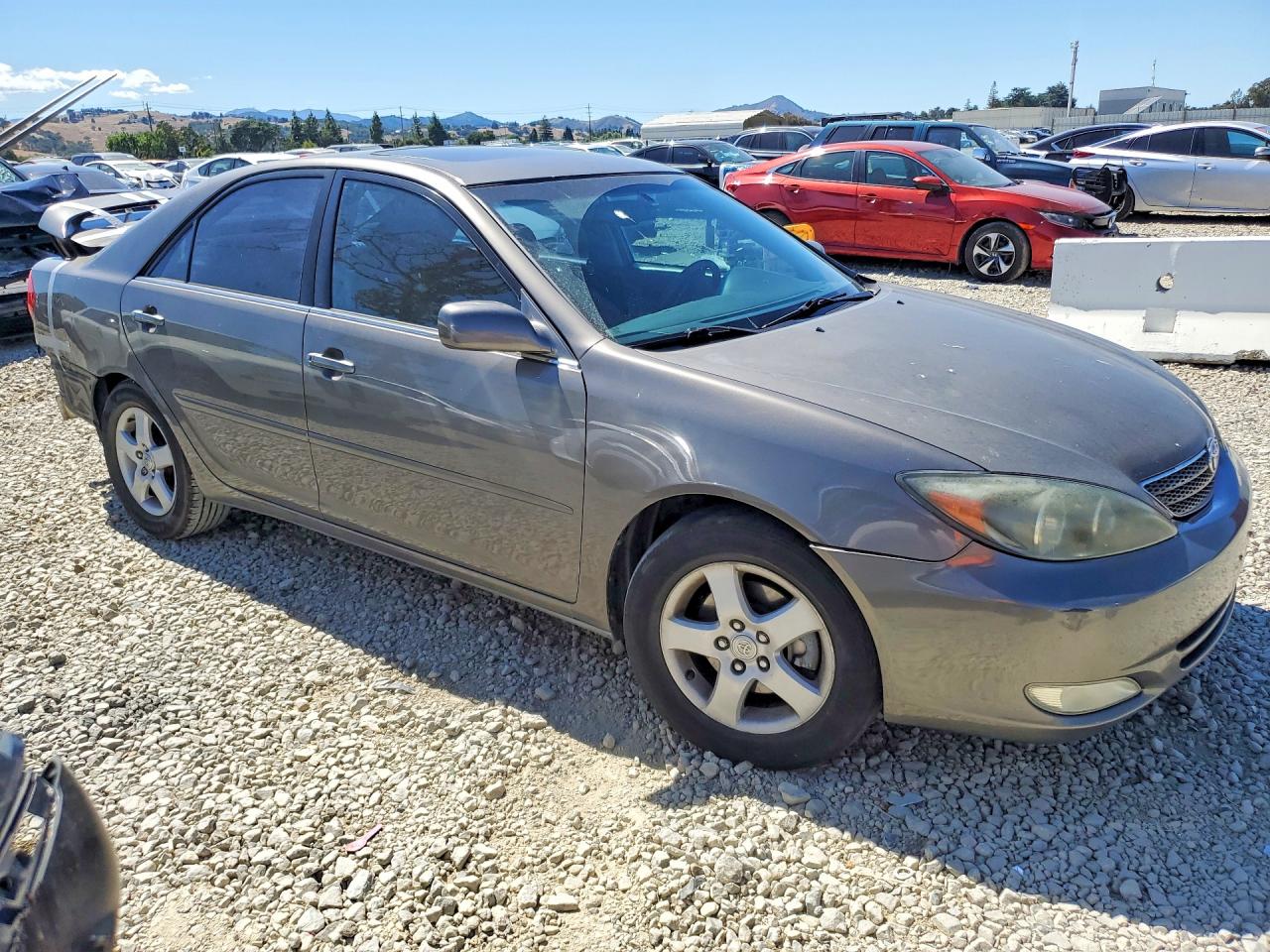 2003 Toyota Camry Se V6 Gray vin: 4T1BF32K93U556372