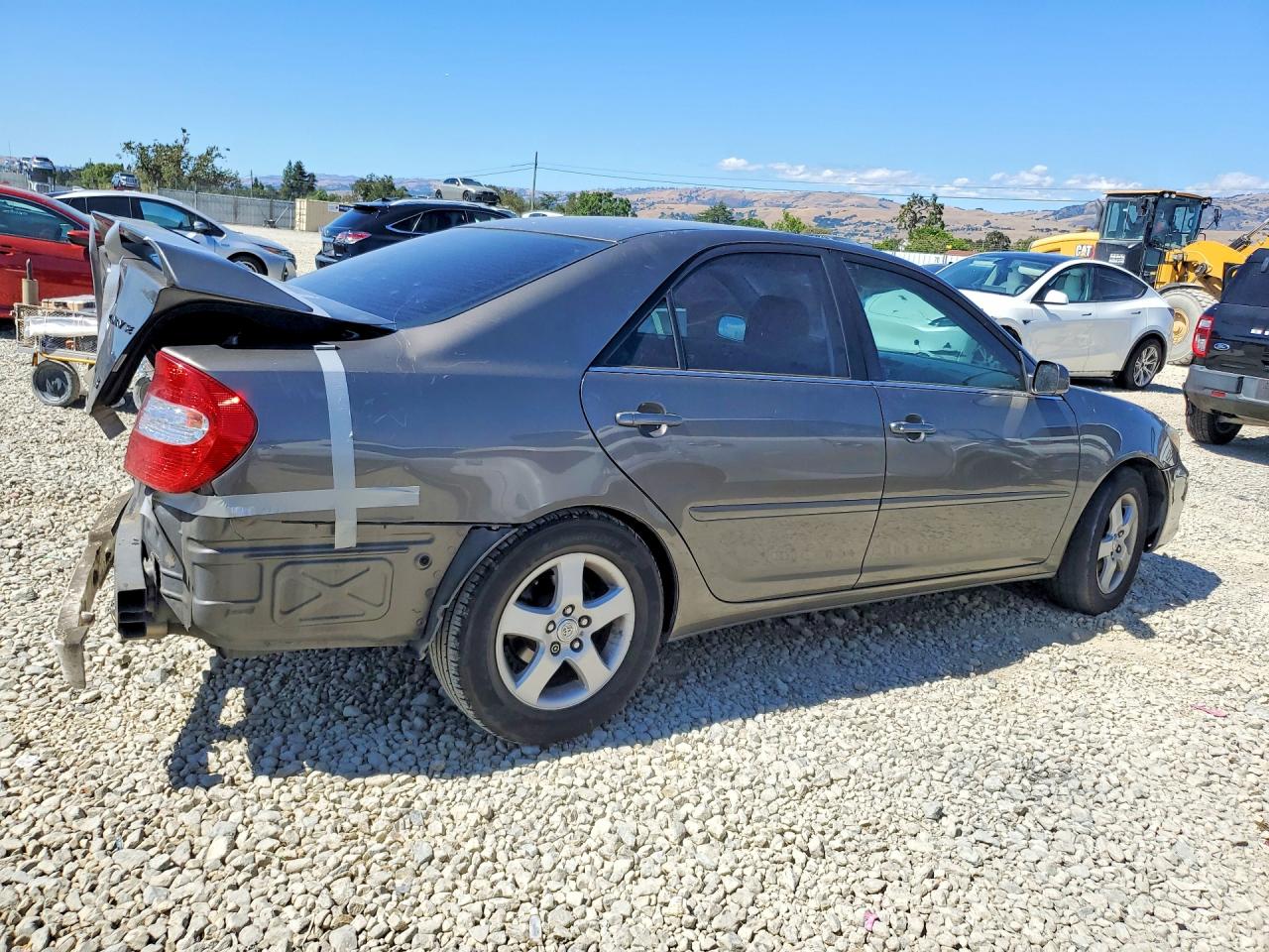 2003 Toyota Camry Se V6 Gray vin: 4T1BF32K93U556372