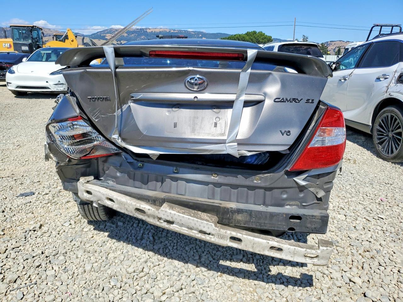 2003 Toyota Camry Se V6 Gray vin: 4T1BF32K93U556372