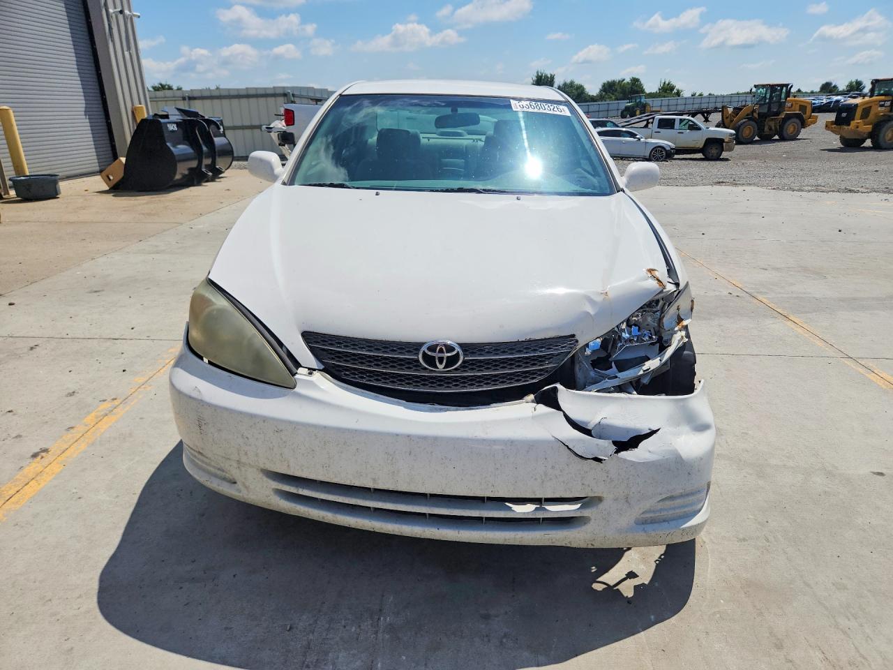 2004 Toyota Camry Le V6 Белый vin: 4T1BF32K94U075698