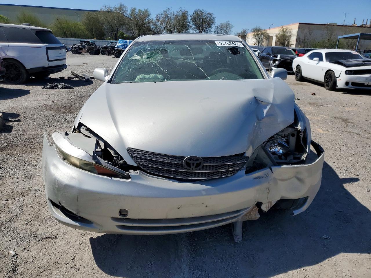 2004 Toyota Camry Xle V6 Silver vin: 4T1BF32K94U575666