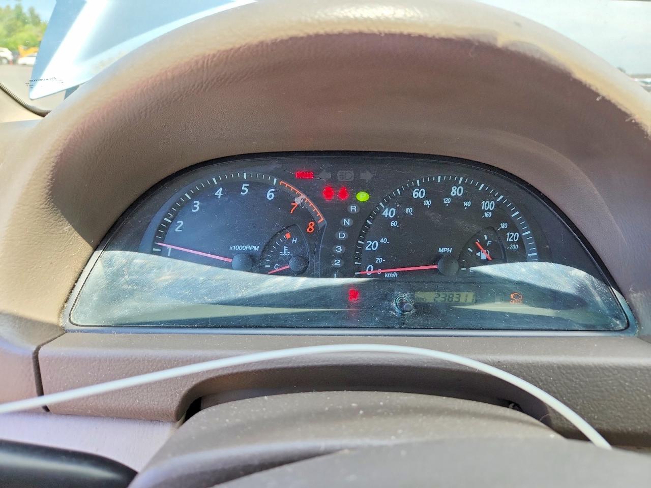 2004 Toyota Camry Le V6 Blue vin: 4T1BF32K94U576526