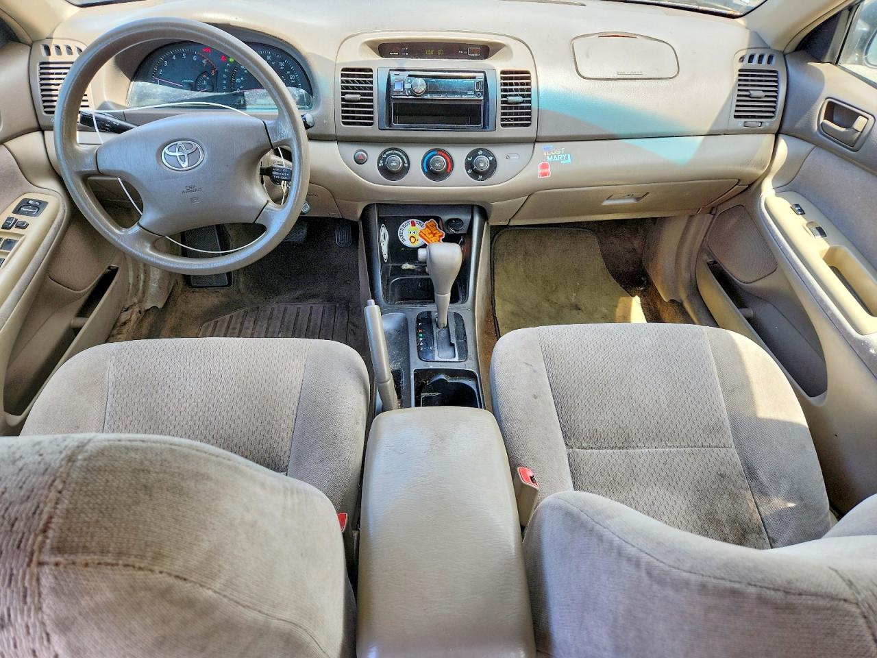 2004 Toyota Camry Le V6 Blue vin: 4T1BF32K94U576526