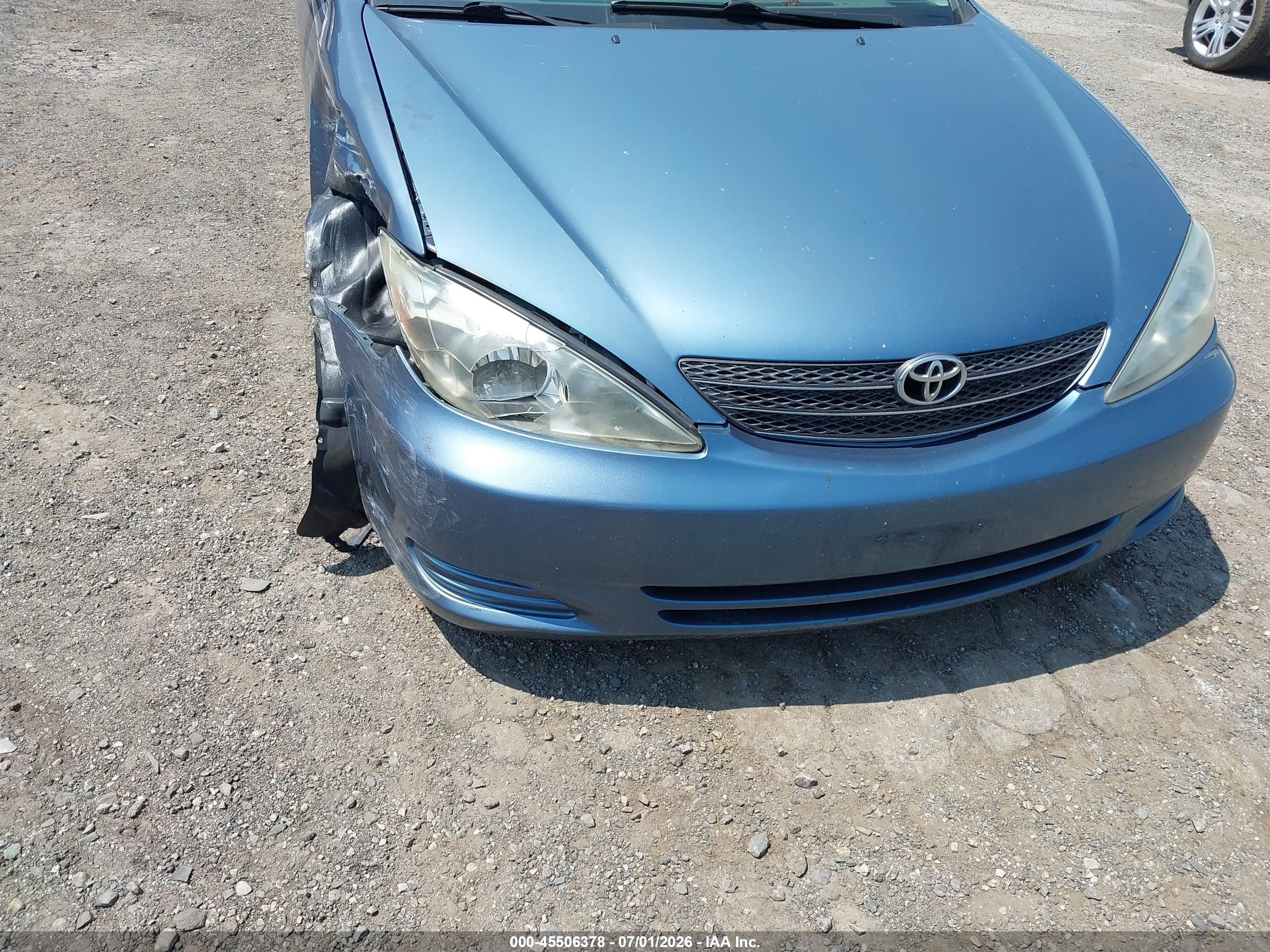 2004 Toyota Camry Le V6 Синий vin: 4T1BF32K94U583508