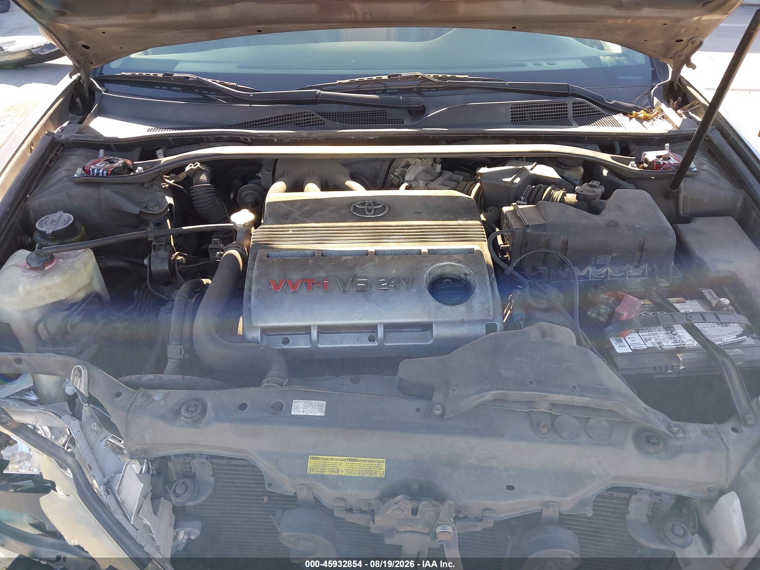 2004 Toyota Camry Xle V6 Серый vin: 4T1BF32K94U588773