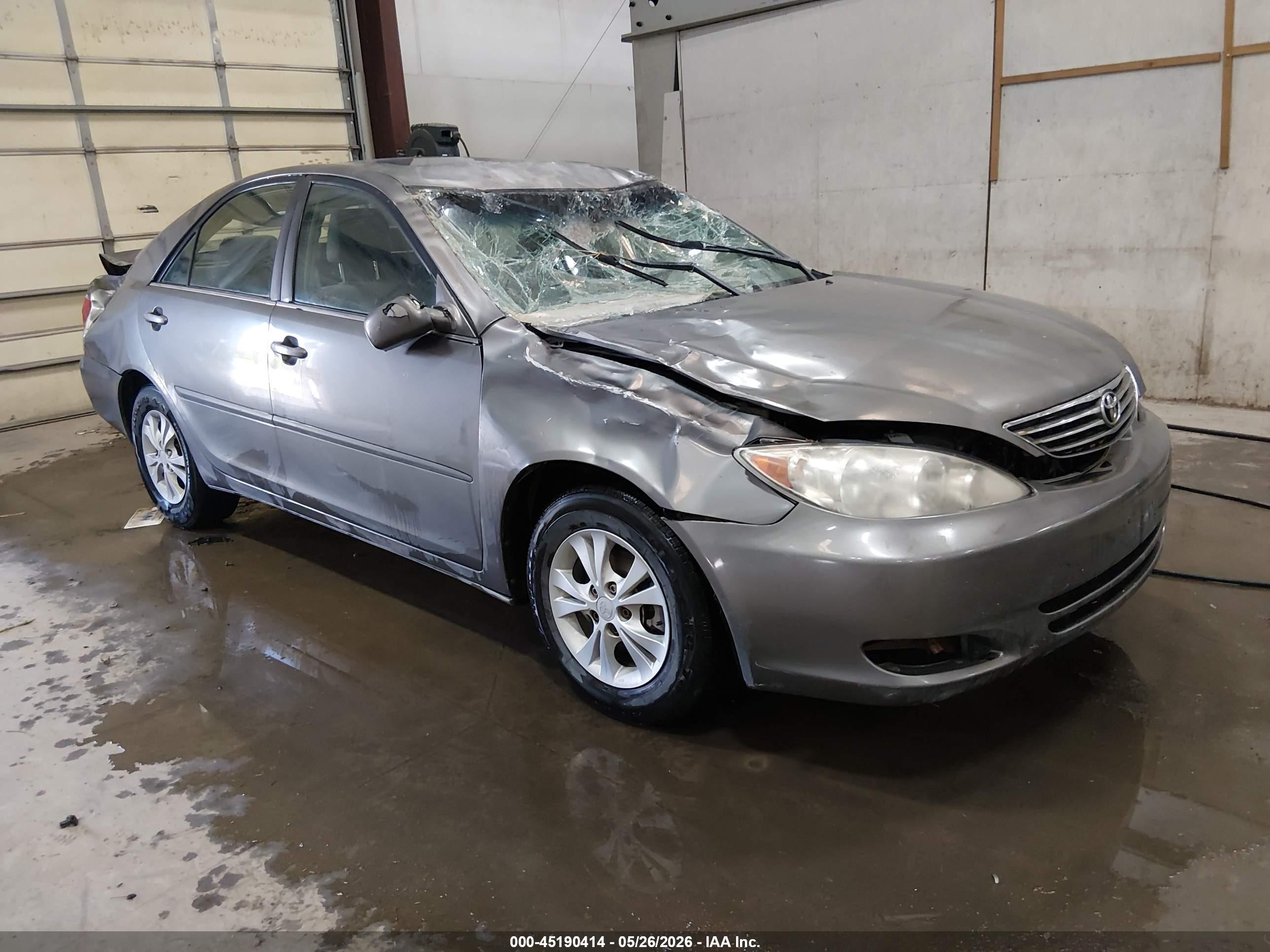 2006 Toyota Camry Le V6 Gray vin: 4T1BF32K96U623976
