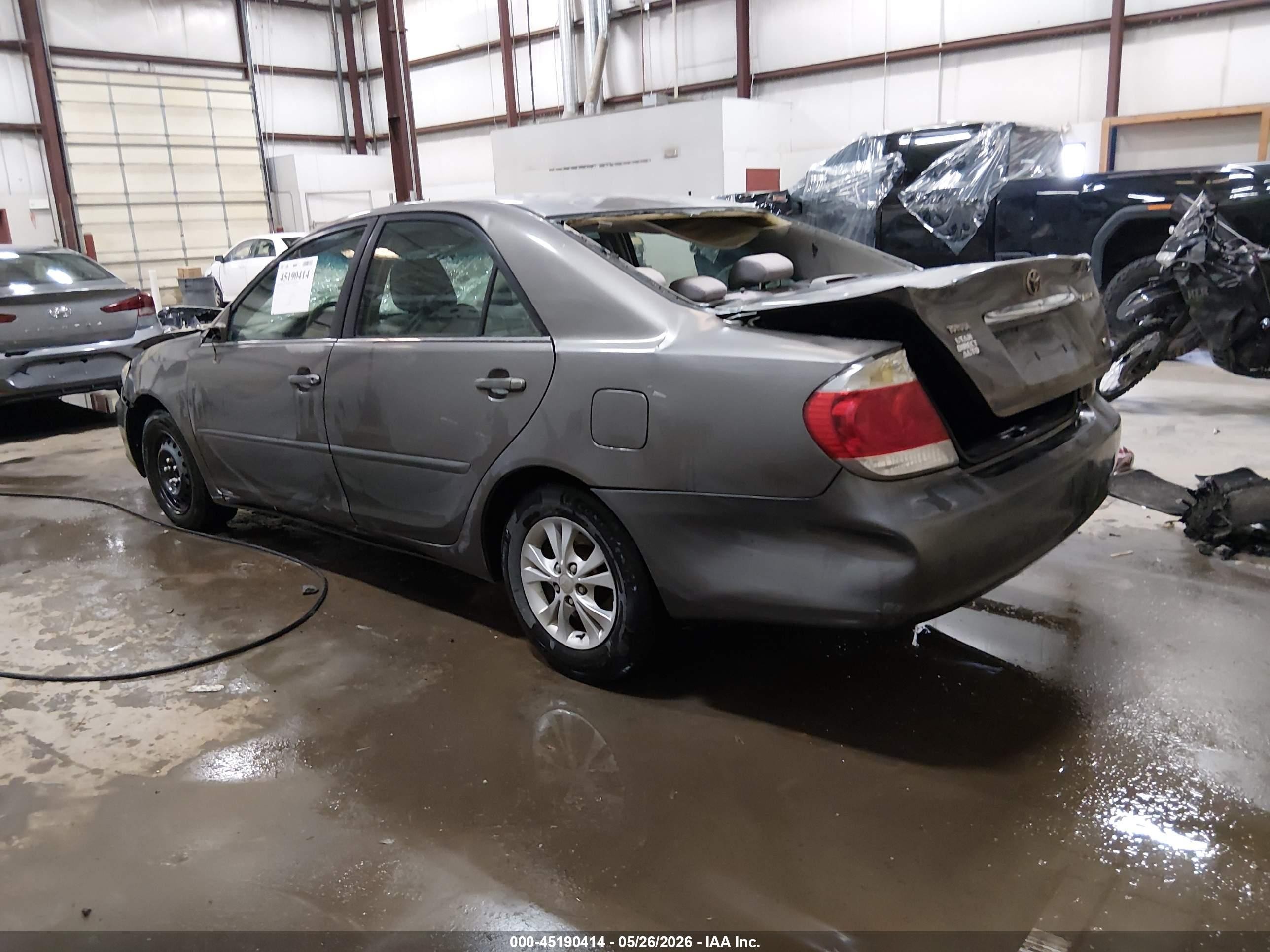 2006 Toyota Camry Le V6 Gray vin: 4T1BF32K96U623976