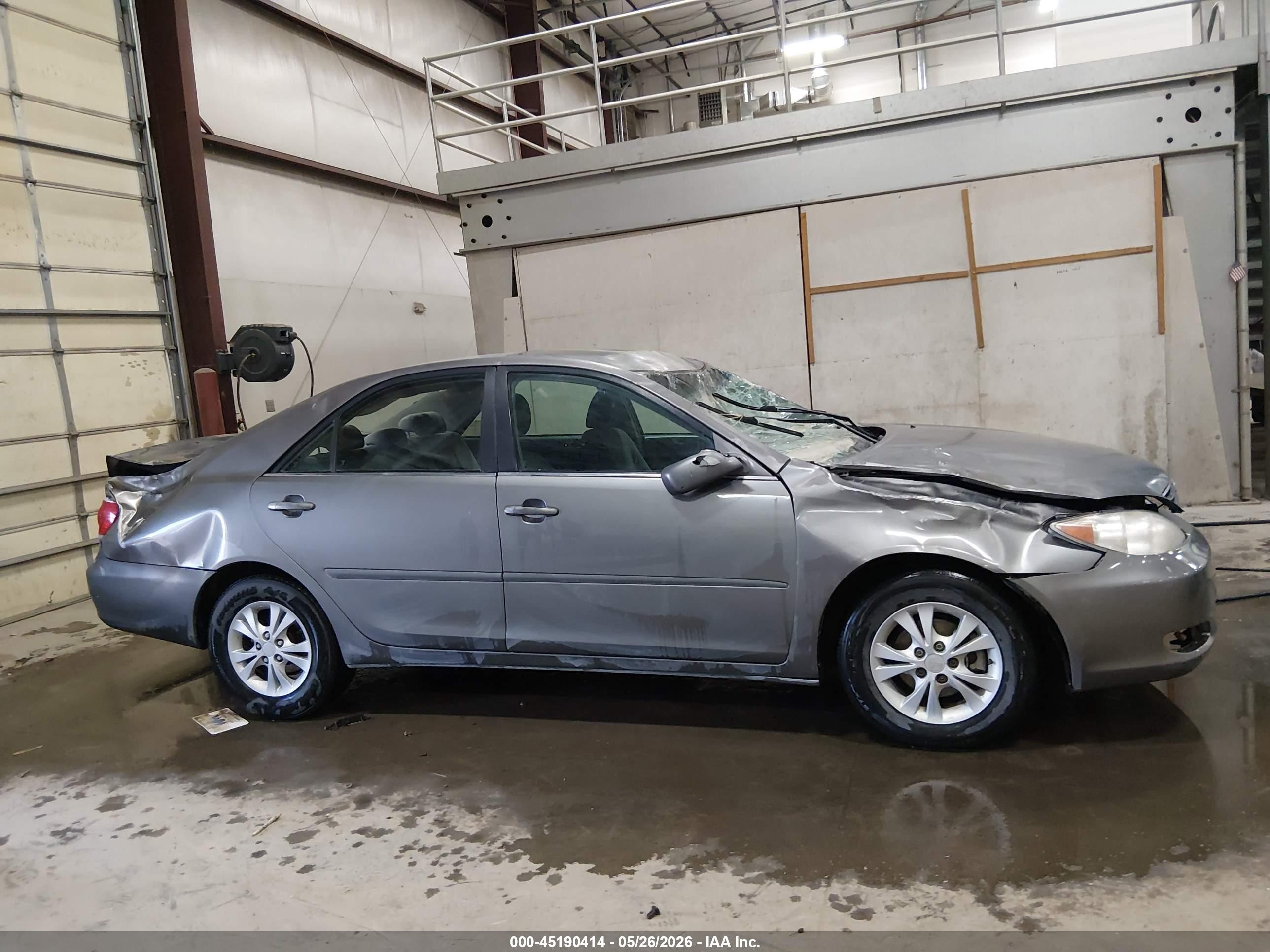 2006 Toyota Camry Le V6 Gray vin: 4T1BF32K96U623976