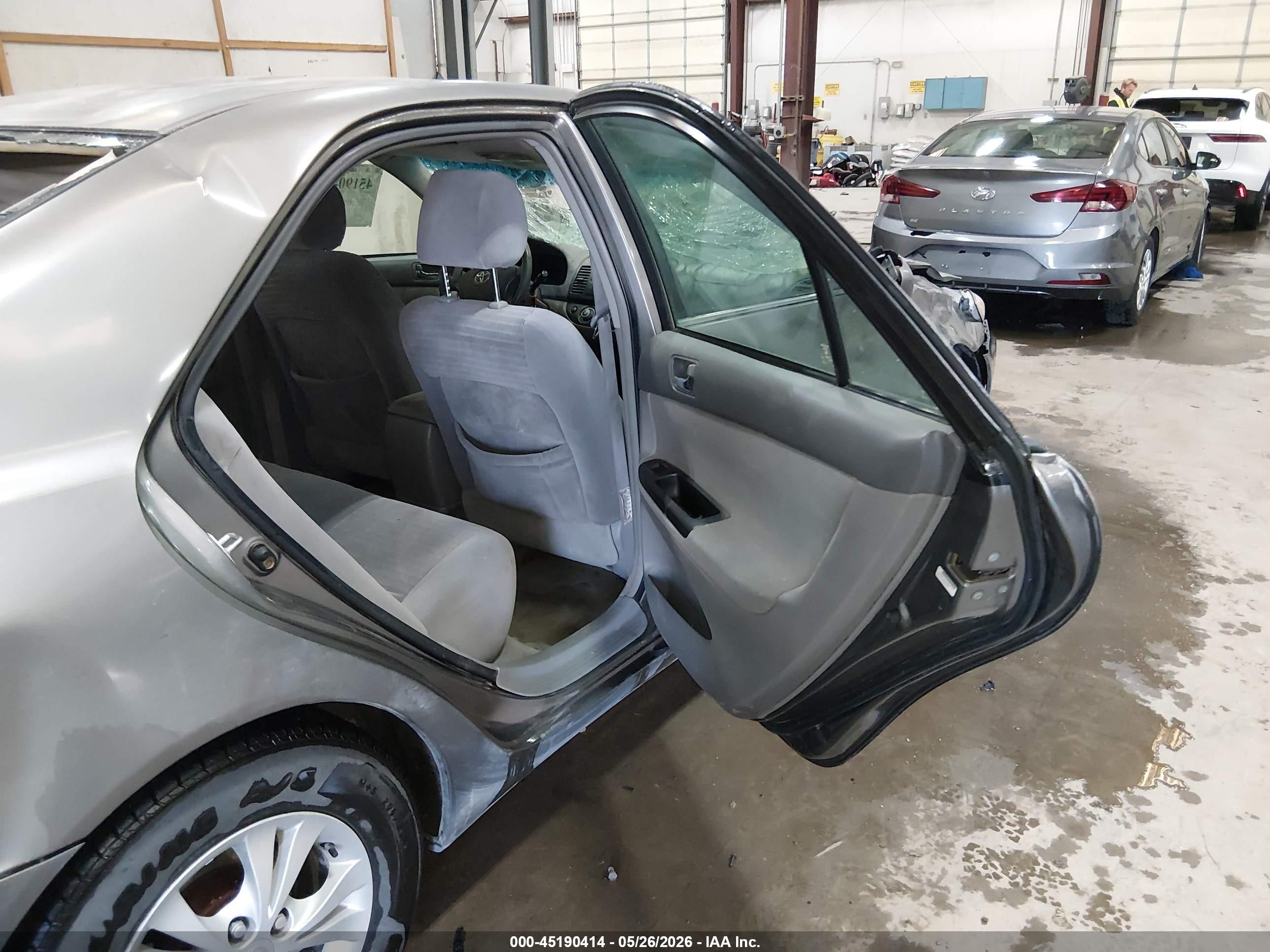 2006 Toyota Camry Le V6 Gray vin: 4T1BF32K96U623976