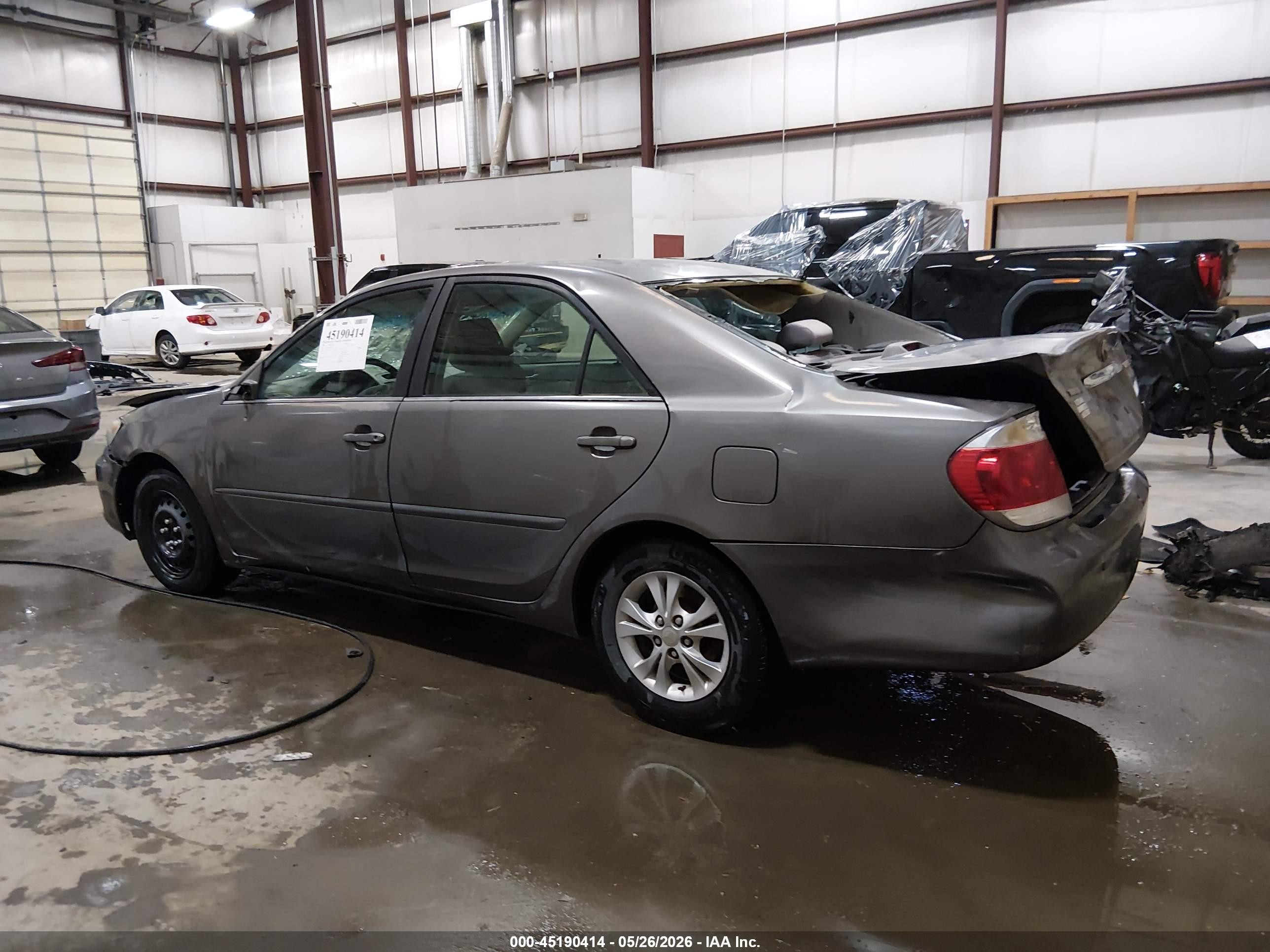 2006 Toyota Camry Le V6 Gray vin: 4T1BF32K96U623976