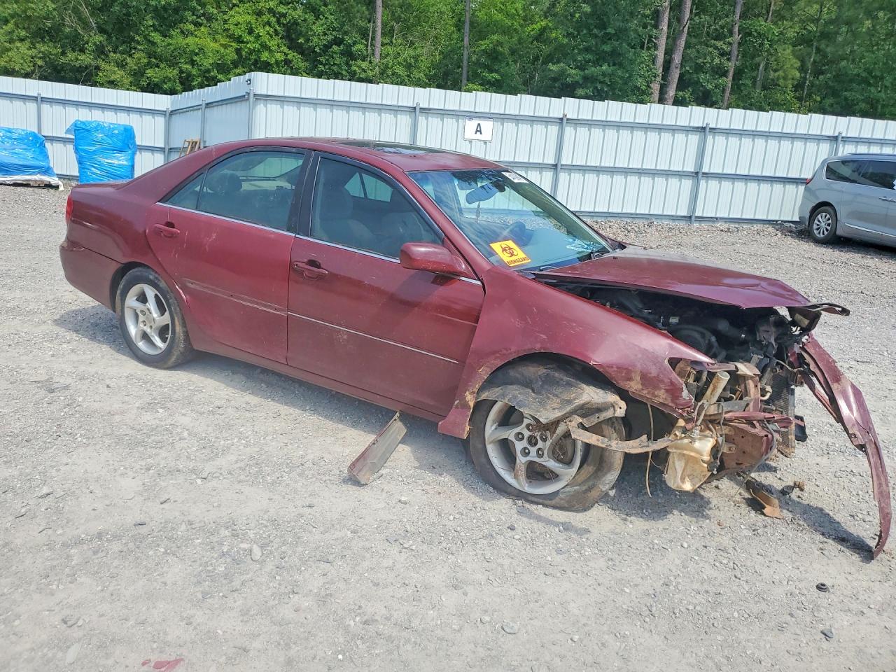 2002 Toyota Camry Xle V6 Burgundy vin: 4T1BF32KX2U025518
