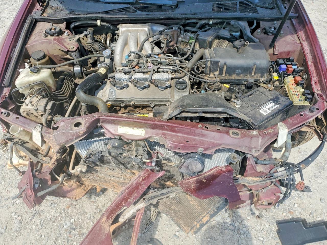 2002 Toyota Camry Xle V6 Burgundy vin: 4T1BF32KX2U025518