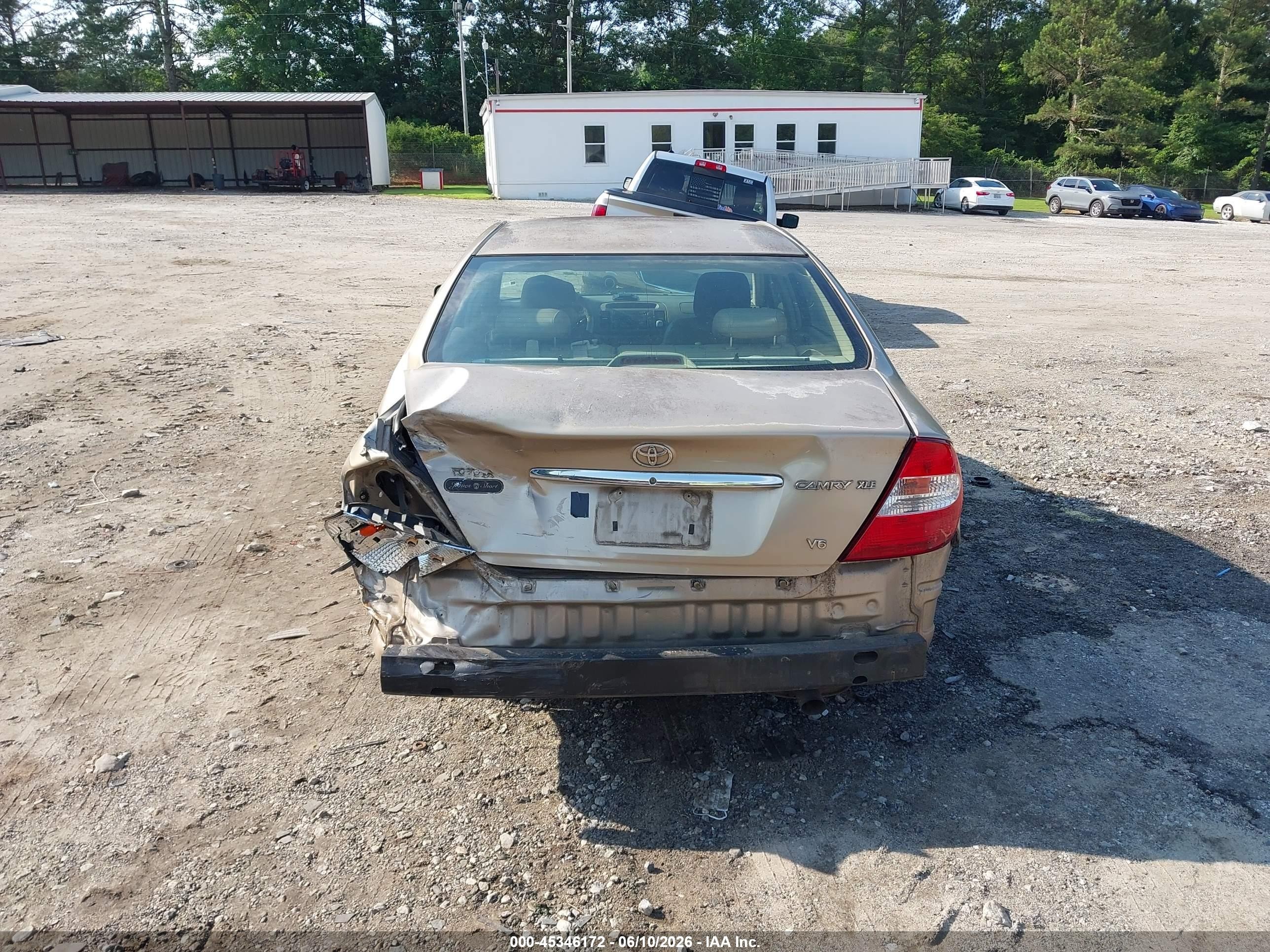 2002 Toyota Camry Xle Champagne vin: 4T1BF32KX2U034302