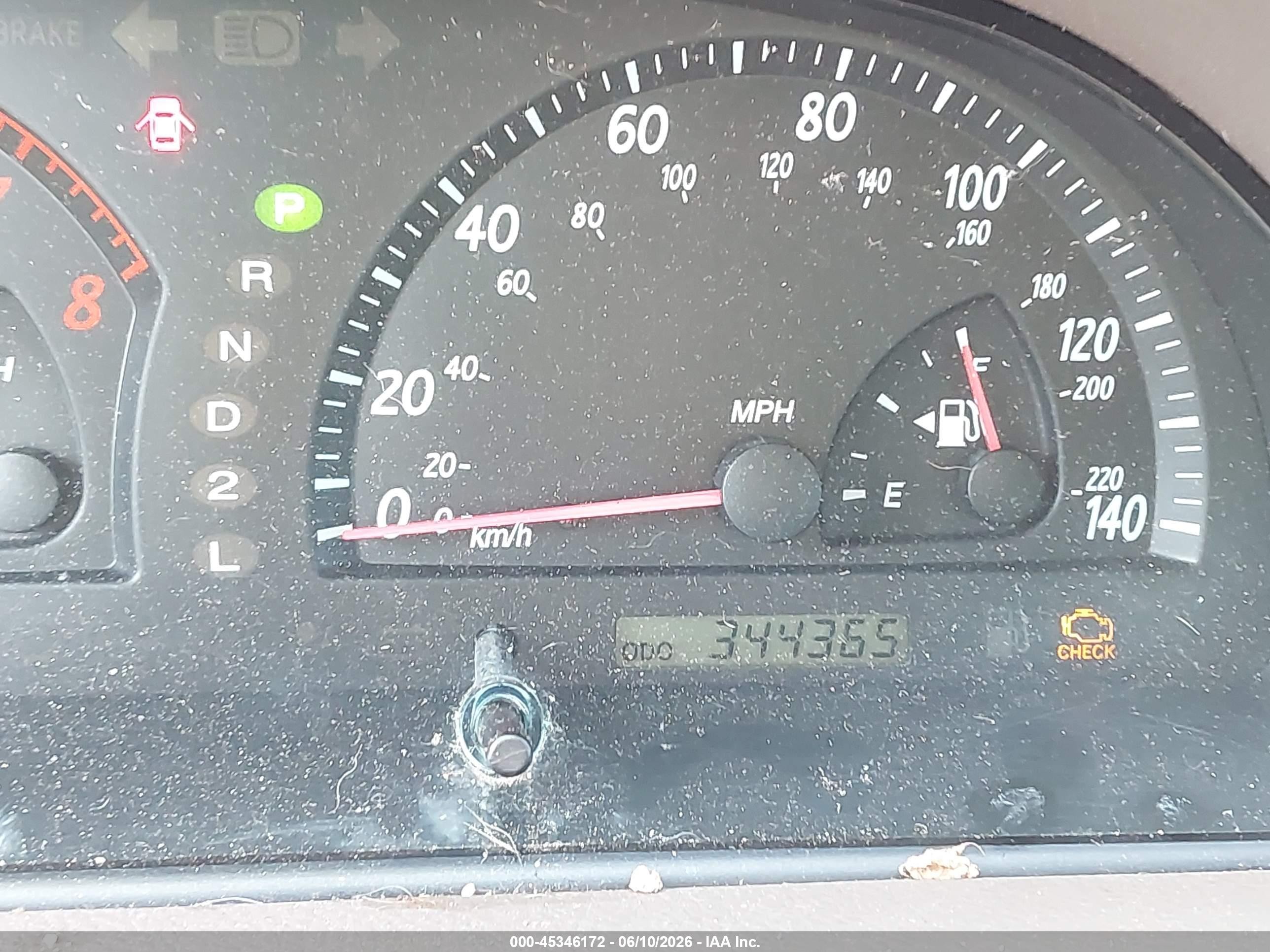 2002 Toyota Camry Xle Champagne vin: 4T1BF32KX2U034302