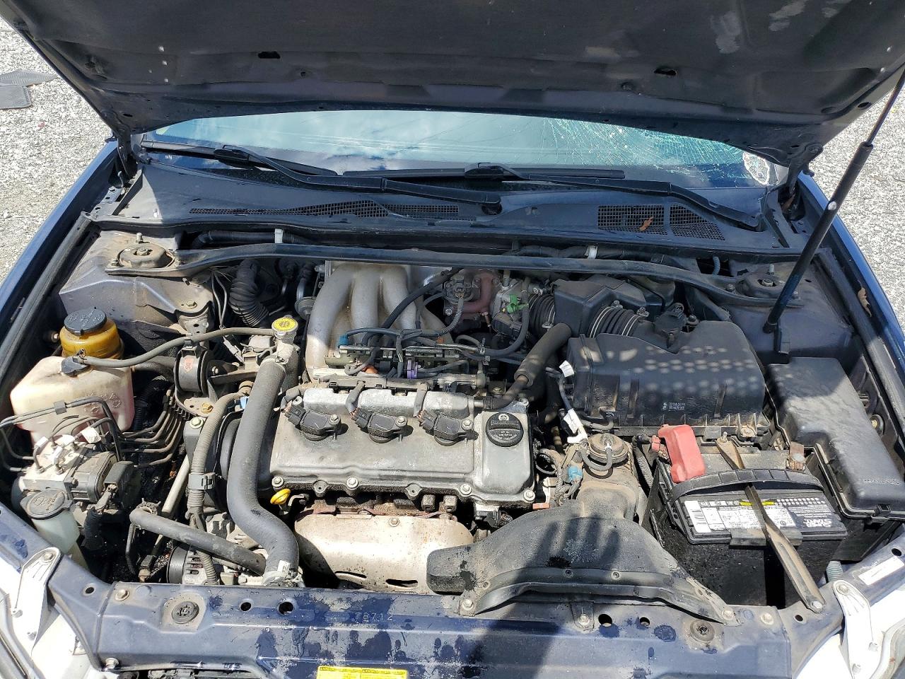 2002 Toyota Camry Se V6 Blue vin: 4T1BF32KX2U538414