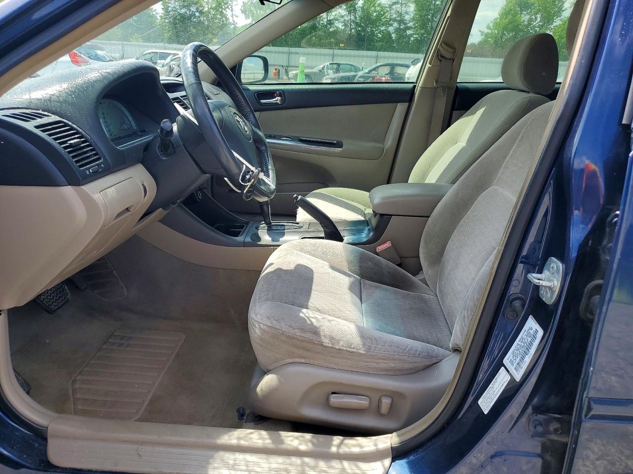 2002 Toyota Camry Se V6 Blue vin: 4T1BF32KX2U538414