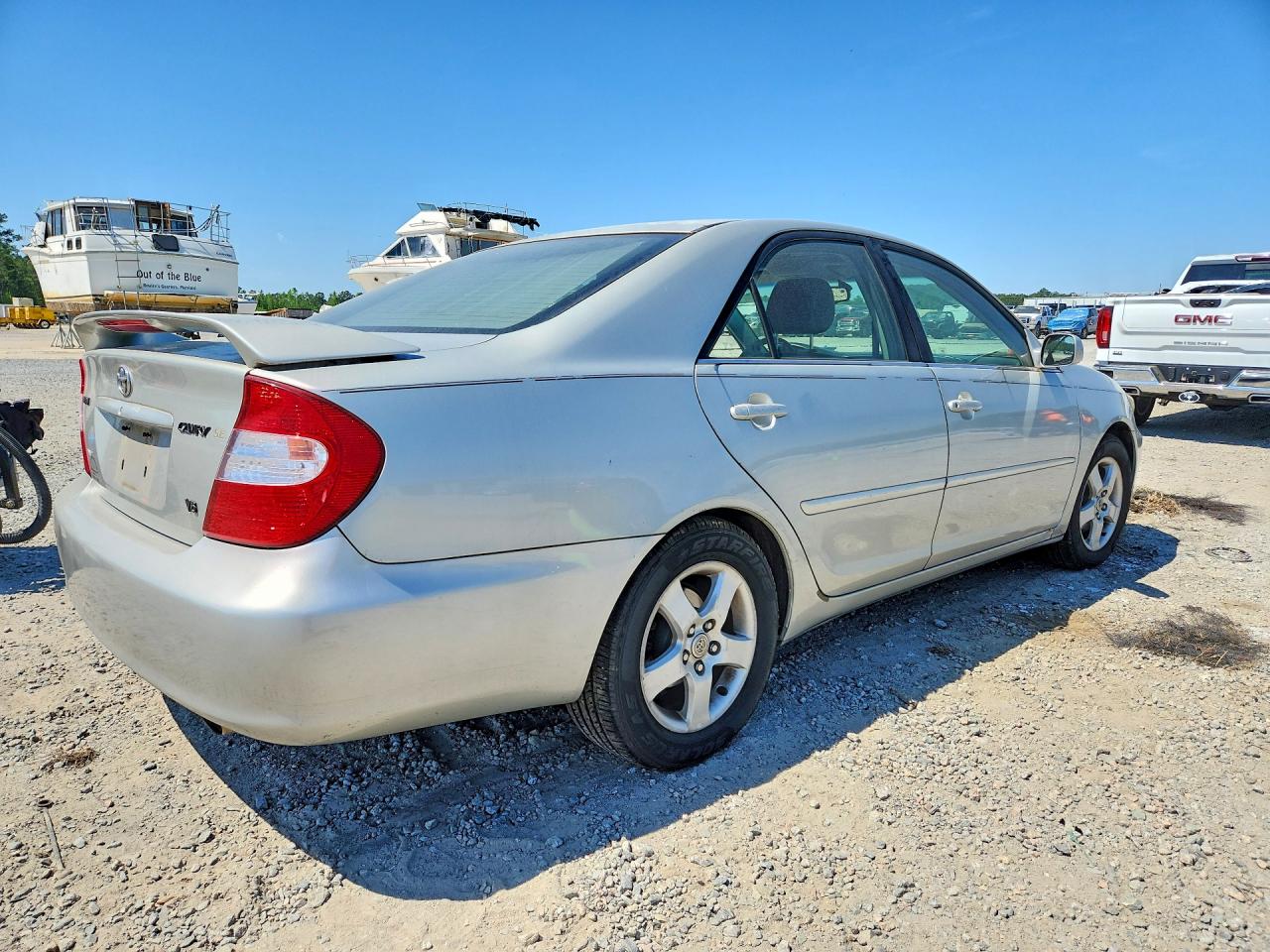 2003 Toyota Camry Se V6 Silver vin: 4T1BF32KX3U037508