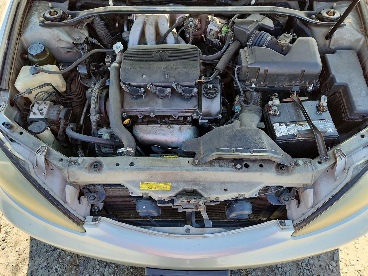 2003 Toyota Camry Se V6 Silver vin: 4T1BF32KX3U037508