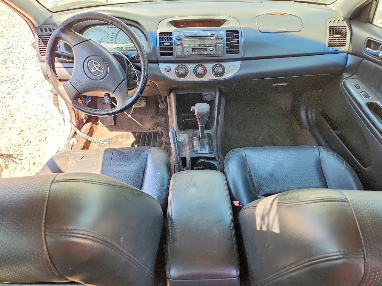 2003 Toyota Camry Se V6 Silver vin: 4T1BF32KX3U037508