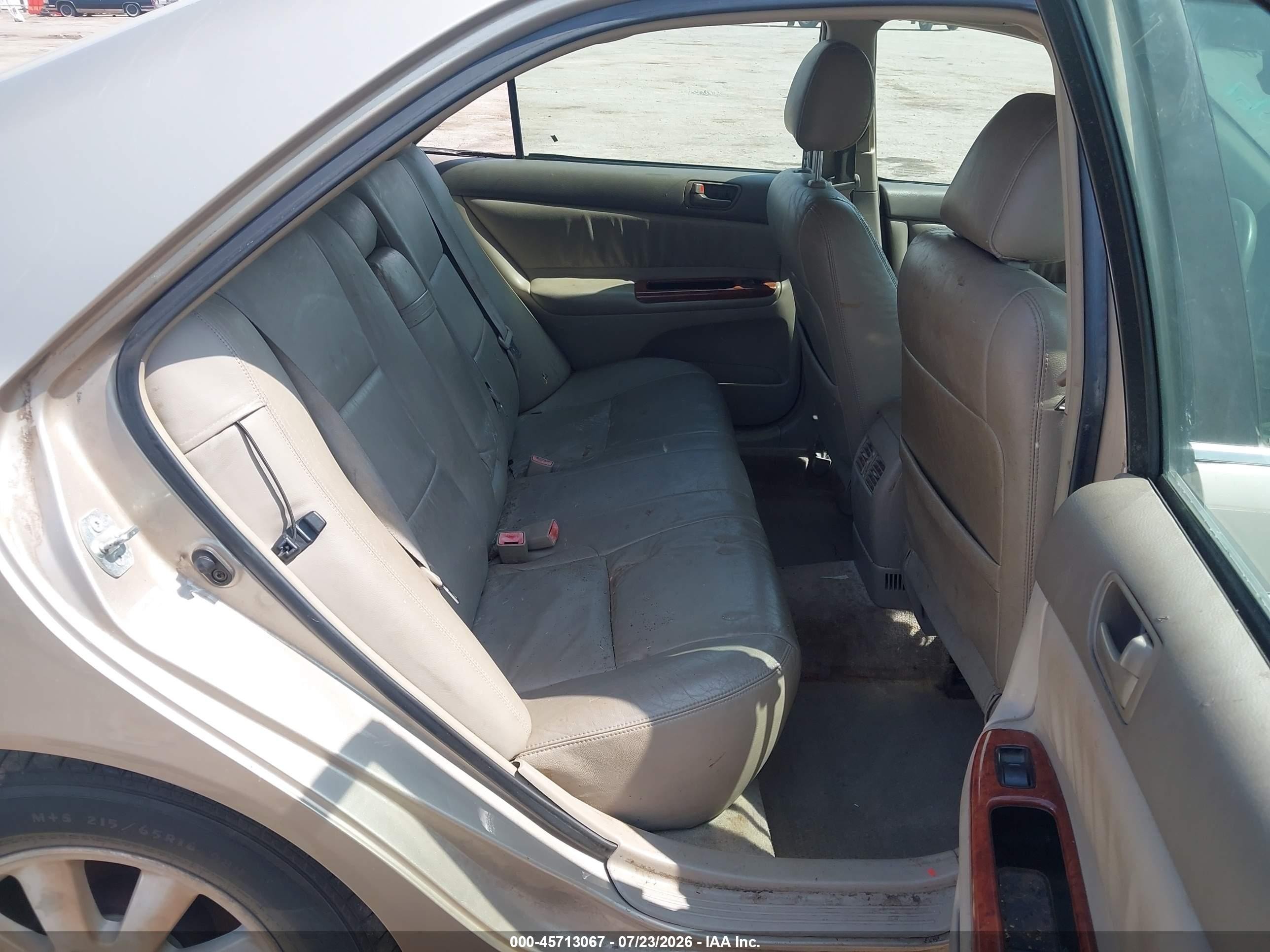 2003 Toyota Camry Xle V6 Tan vin: 4T1BF32KX3U060786