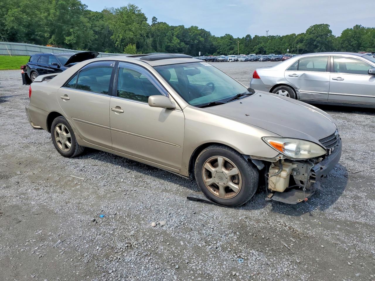 2003 Toyota Camry Xle V6 Gold vin: 4T1BF32KX3U556722