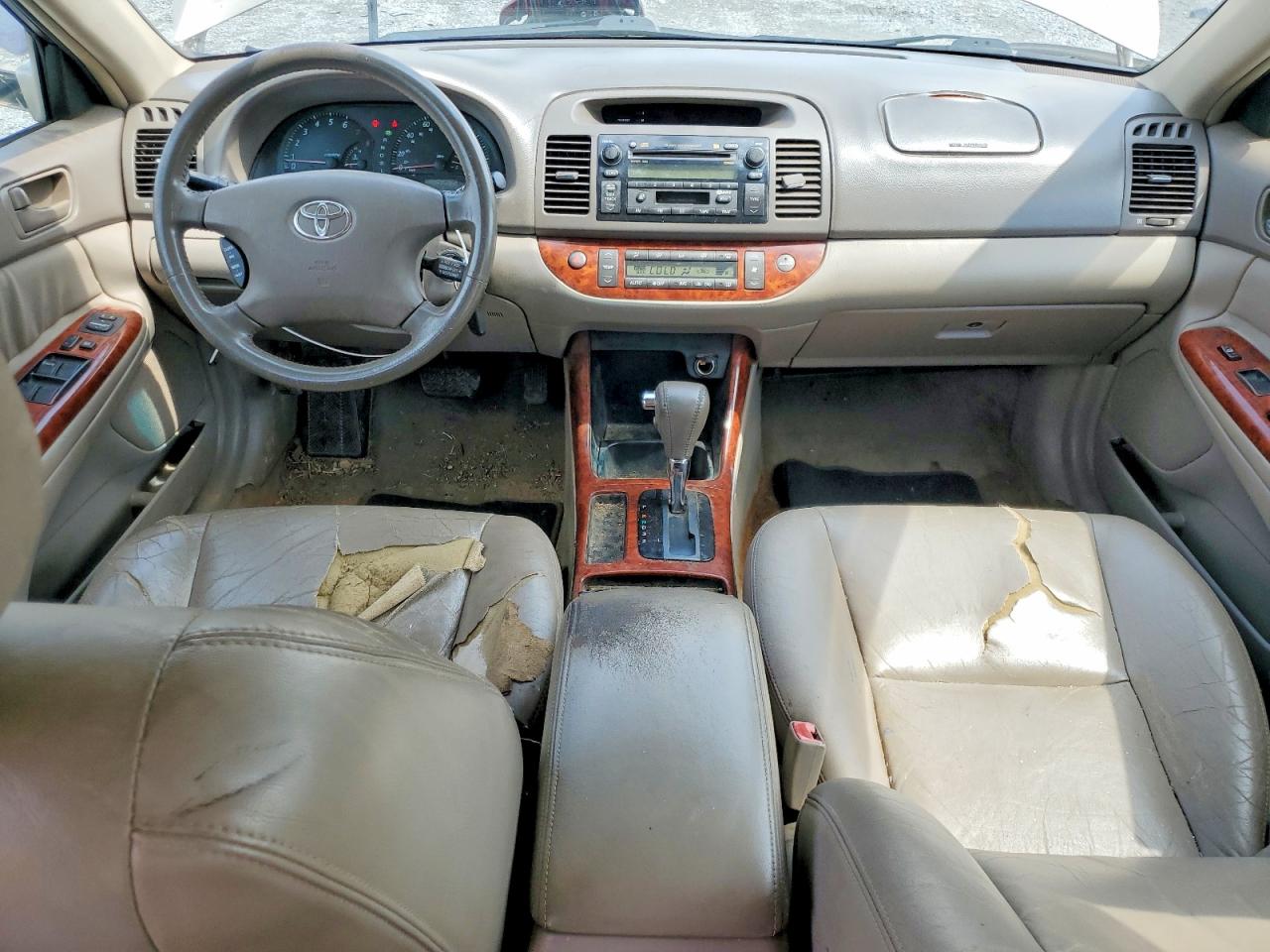 2003 Toyota Camry Xle V6 Gold vin: 4T1BF32KX3U556722