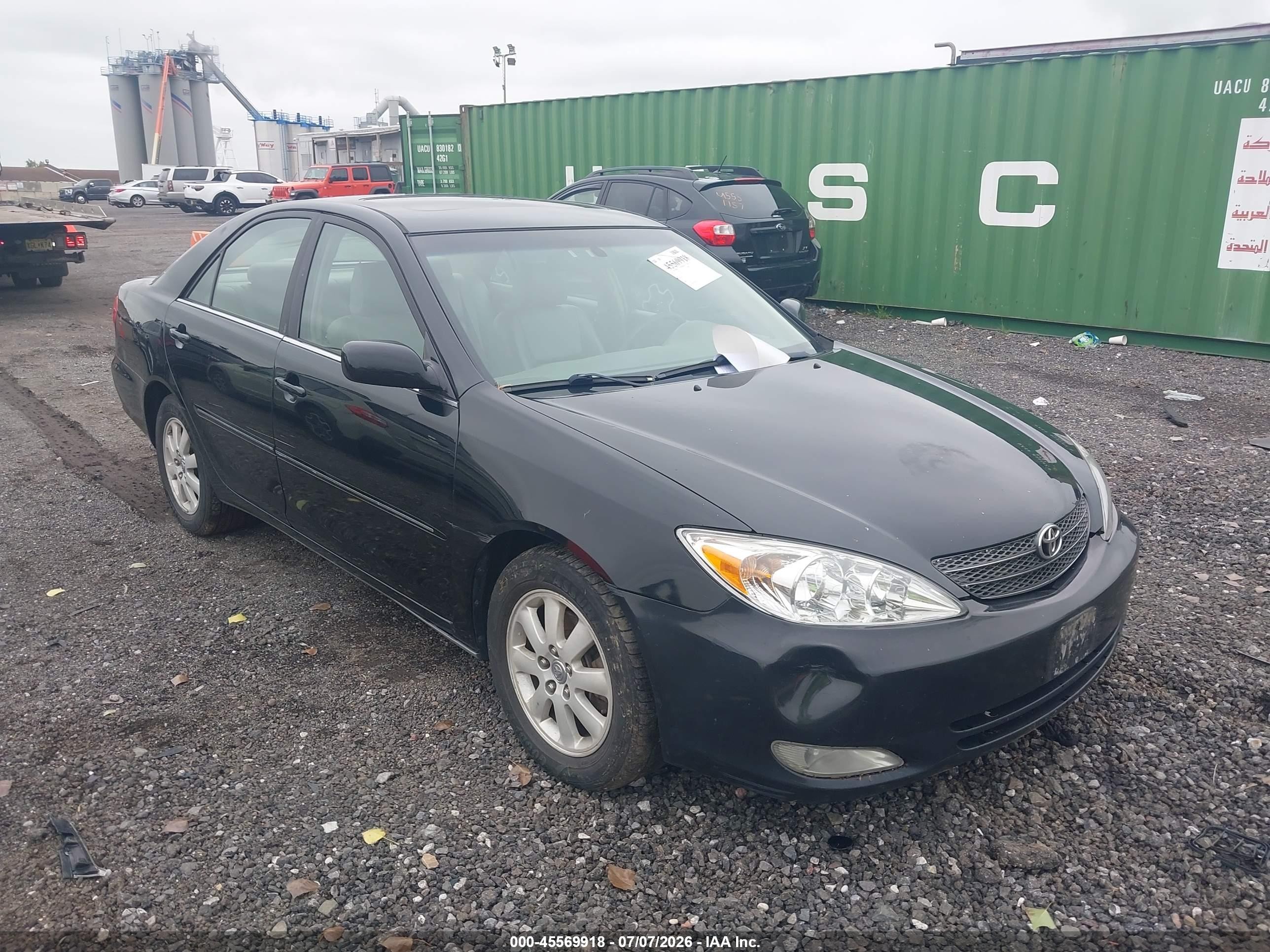2004 Toyota Camry Xle V6 Black vin: 4T1BF32KX4U070753