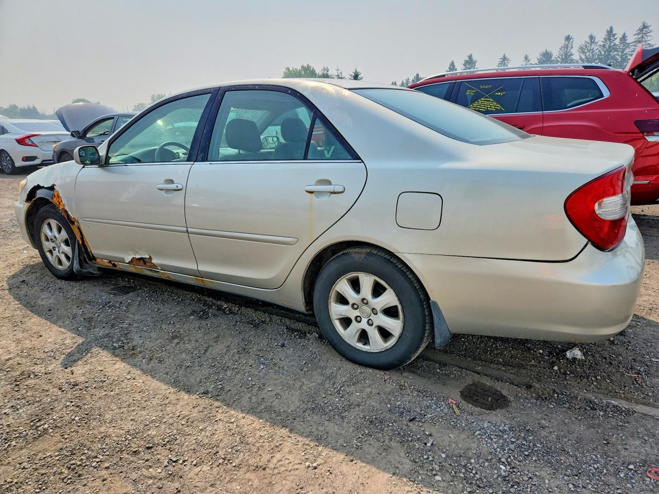 2004 Toyota Camry Le V6 Gray vin: 4T1BF32KX4U577118