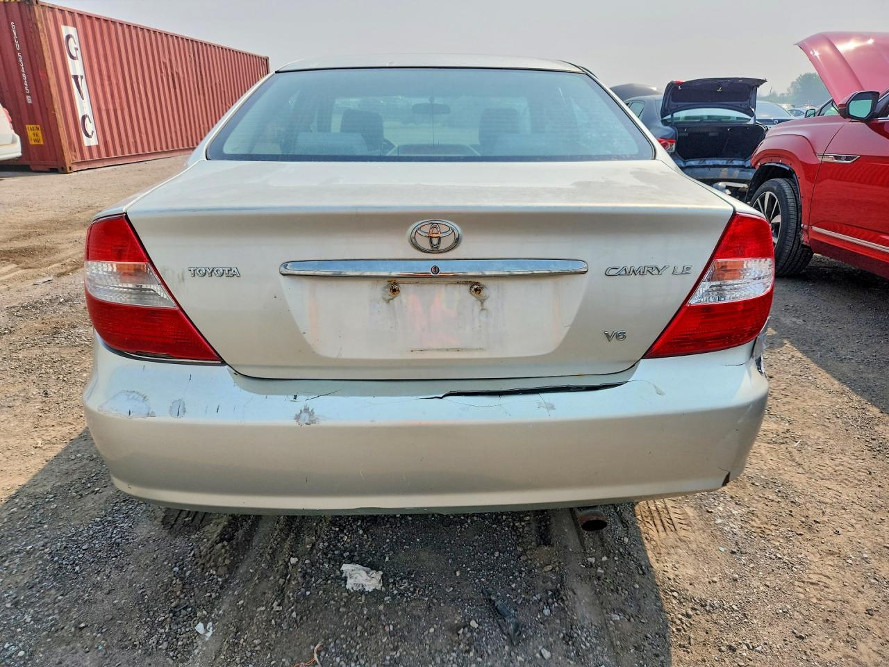 2004 Toyota Camry Le V6 Gray vin: 4T1BF32KX4U577118