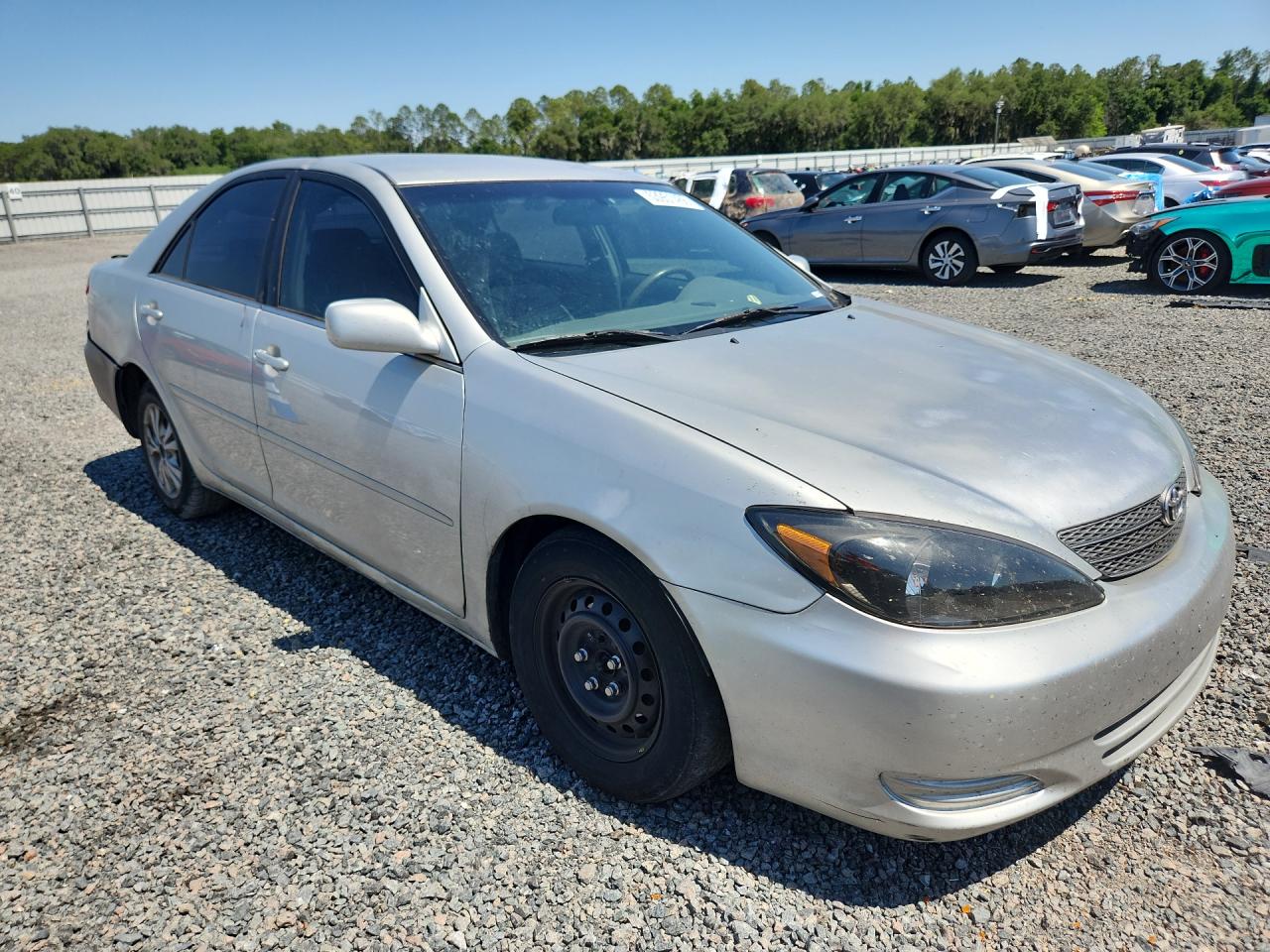 2004 Toyota Camry Le V6 Серебряный vin: 4T1BF32KX4U582321