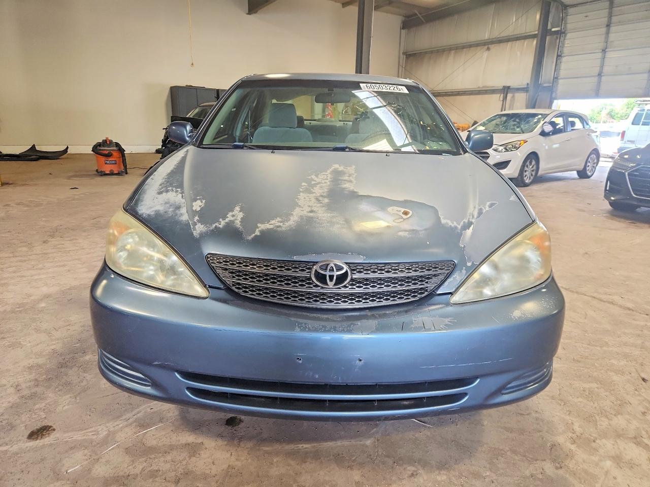 2004 Toyota Camry Le V6 Blue vin: 4T1BF32KX4U587907