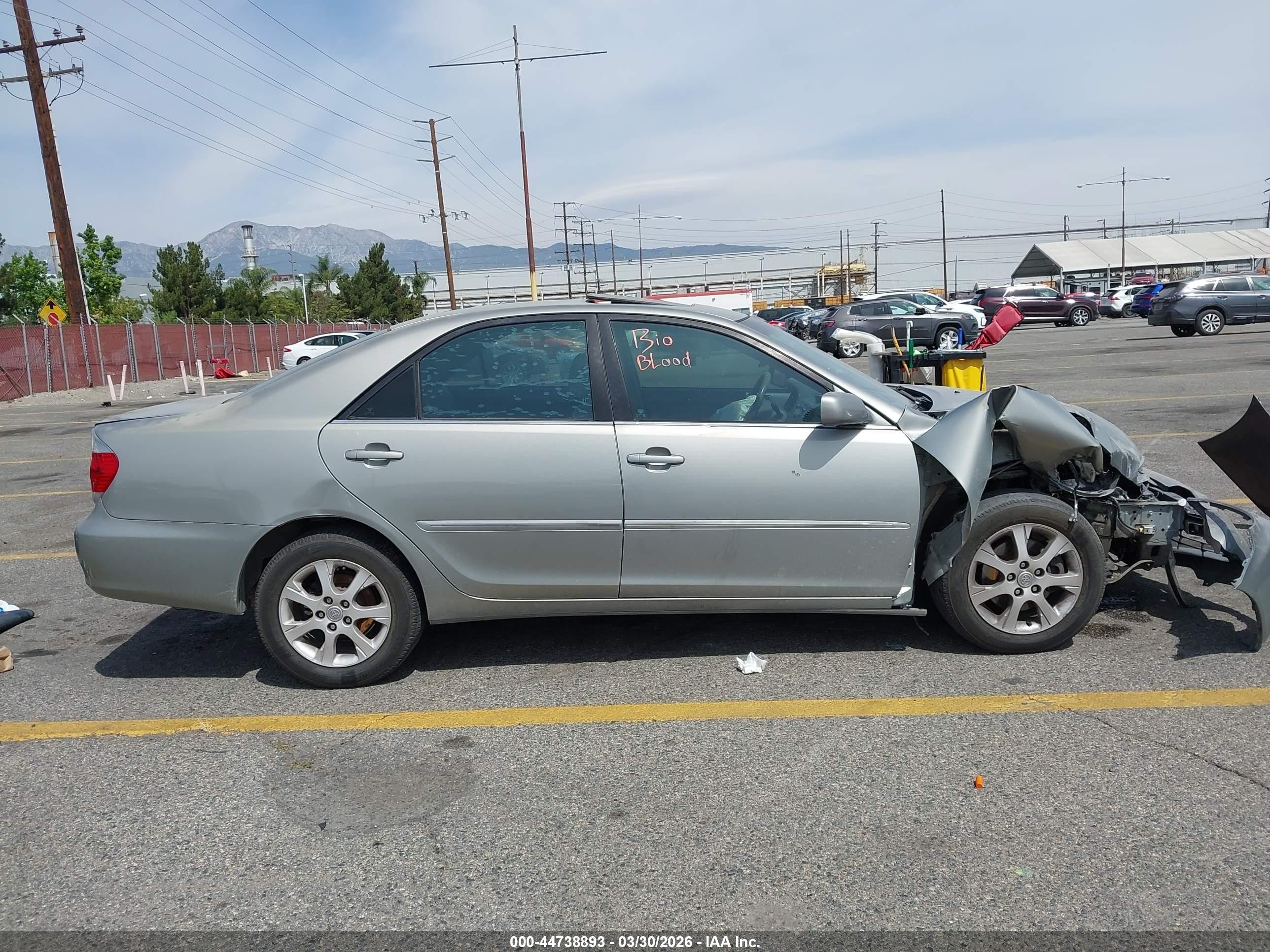 2005 Toyota Camry Xle V6 Green vin: 4T1BF32KX5U608983