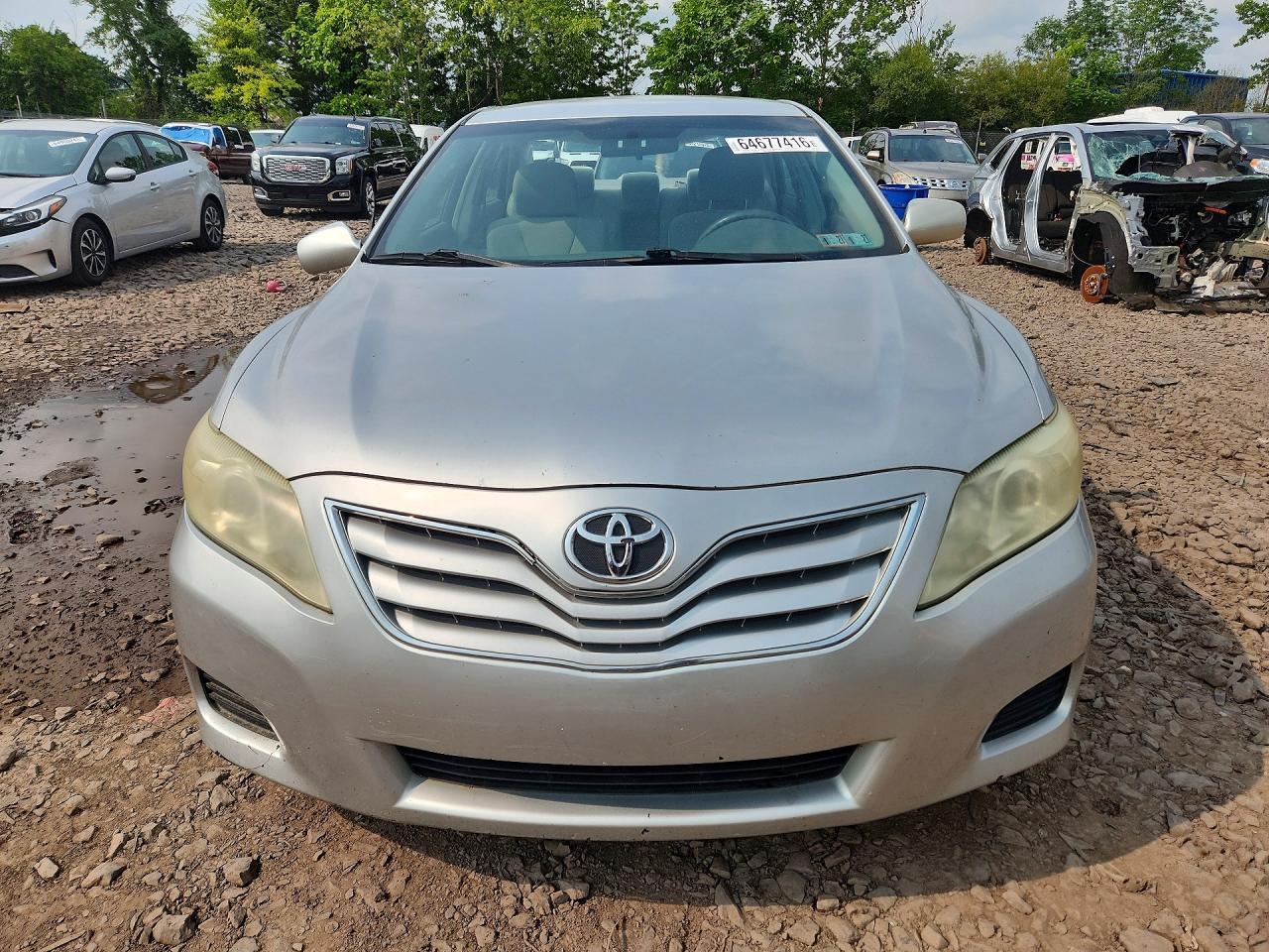 2010 Toyota Camry Le Silver vin: 4T1BF3EK0AU025697