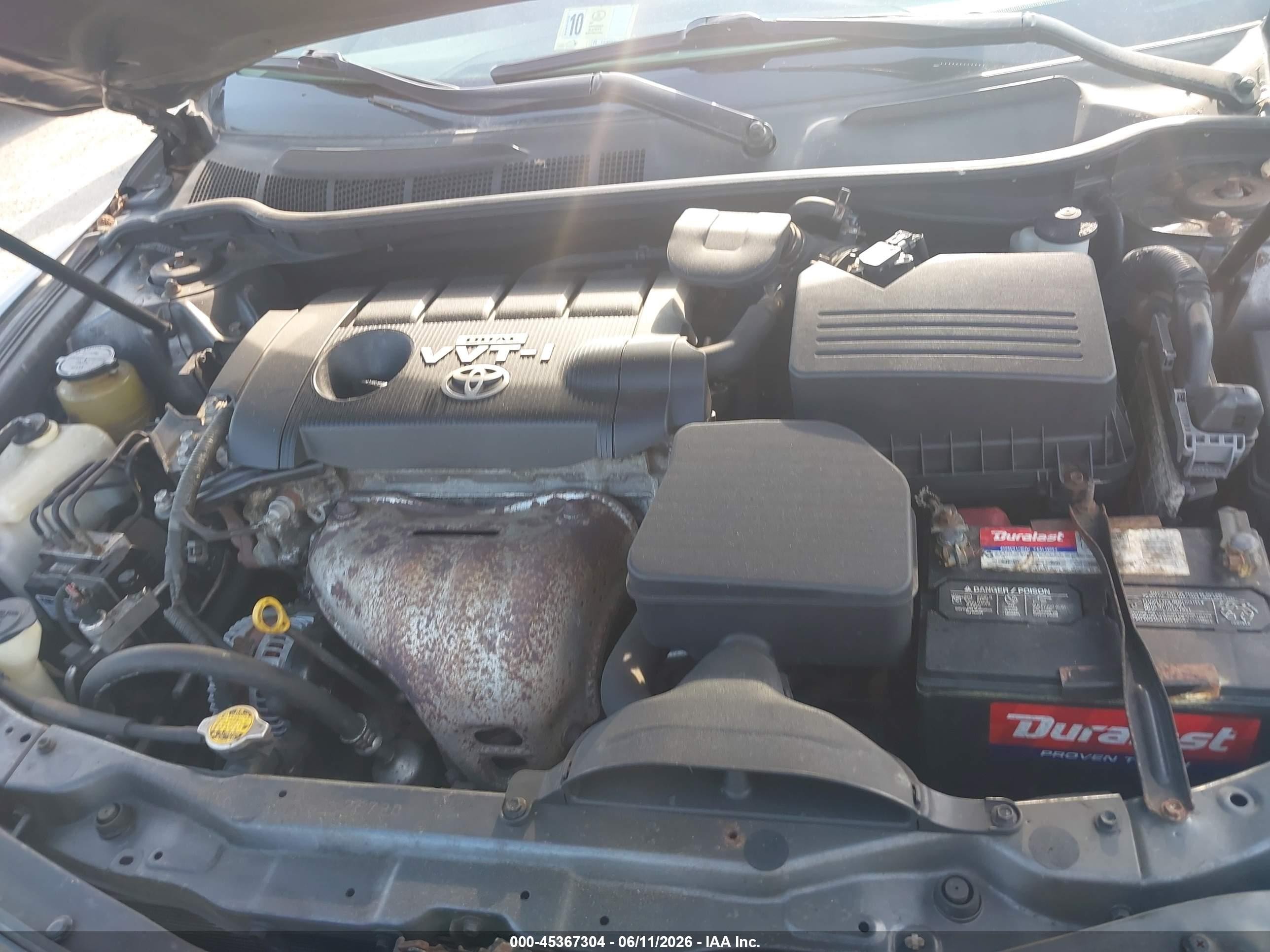 2010 Toyota Camry Le Gray vin: 4T1BF3EK0AU034996