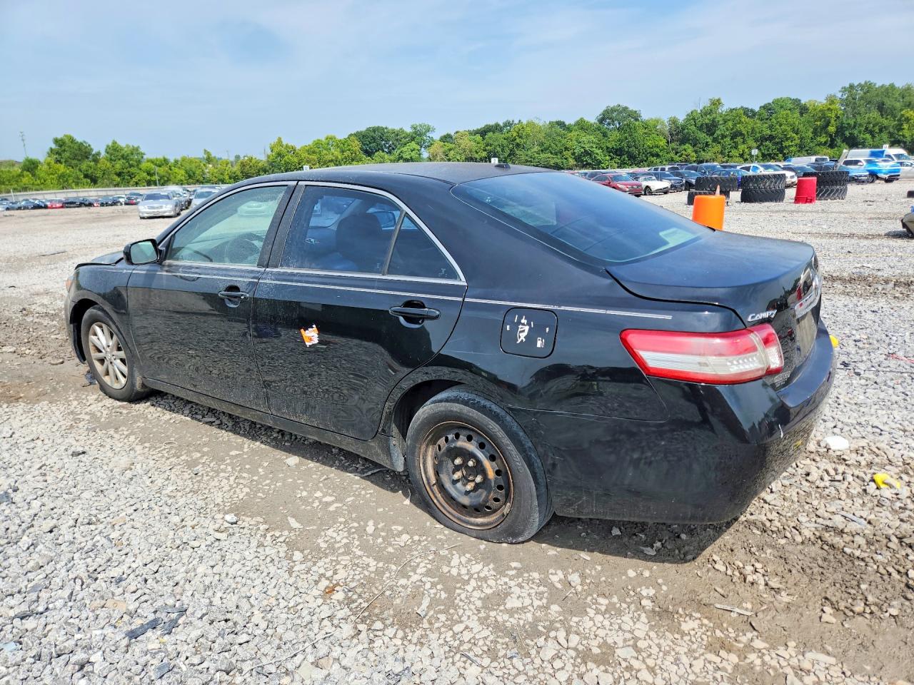2010 Toyota Camry Xle Black vin: 4T1BF3EK0AU110636