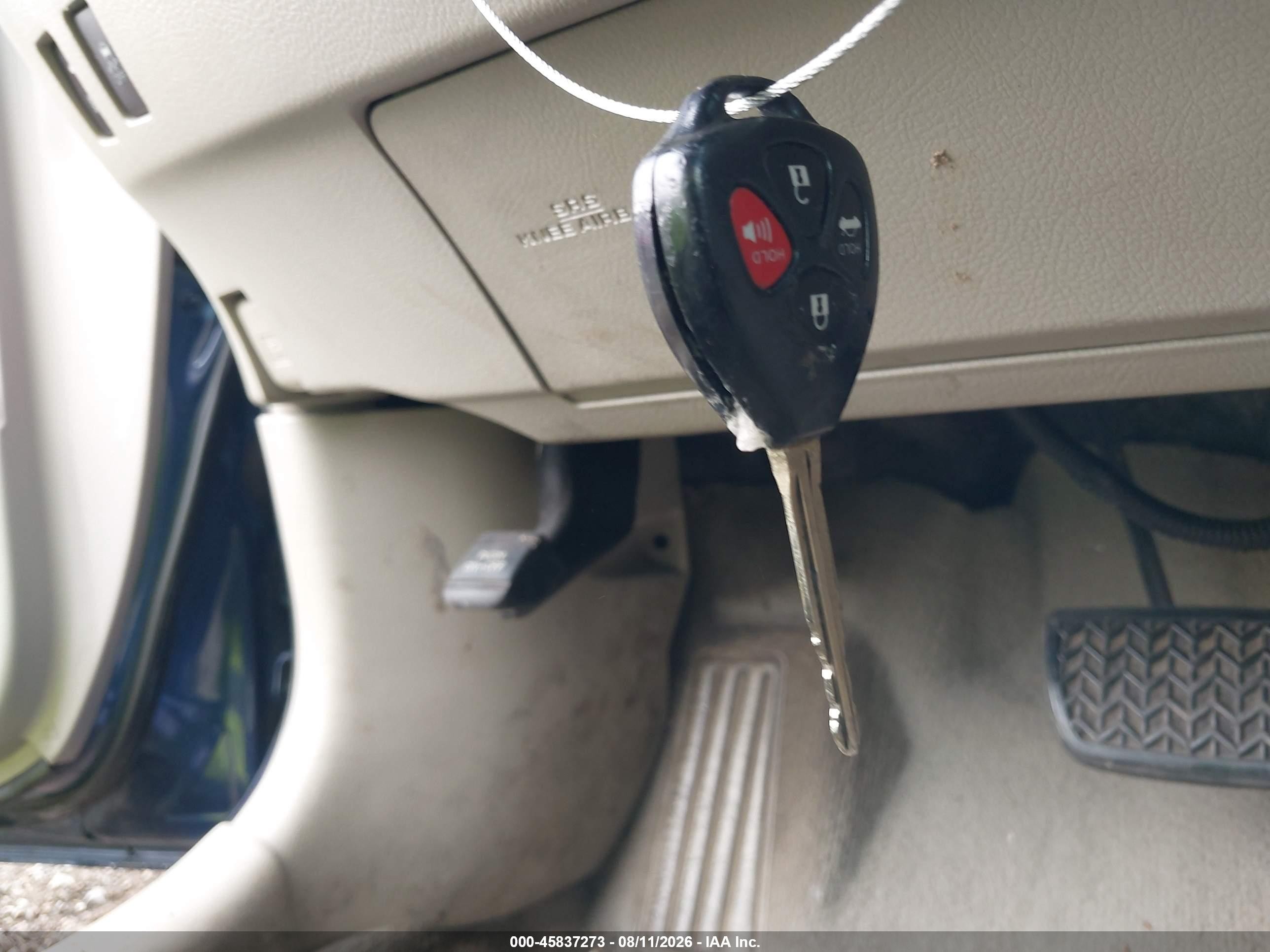 2010 Toyota Camry Le Dark Blue vin: 4T1BF3EK0AU507666