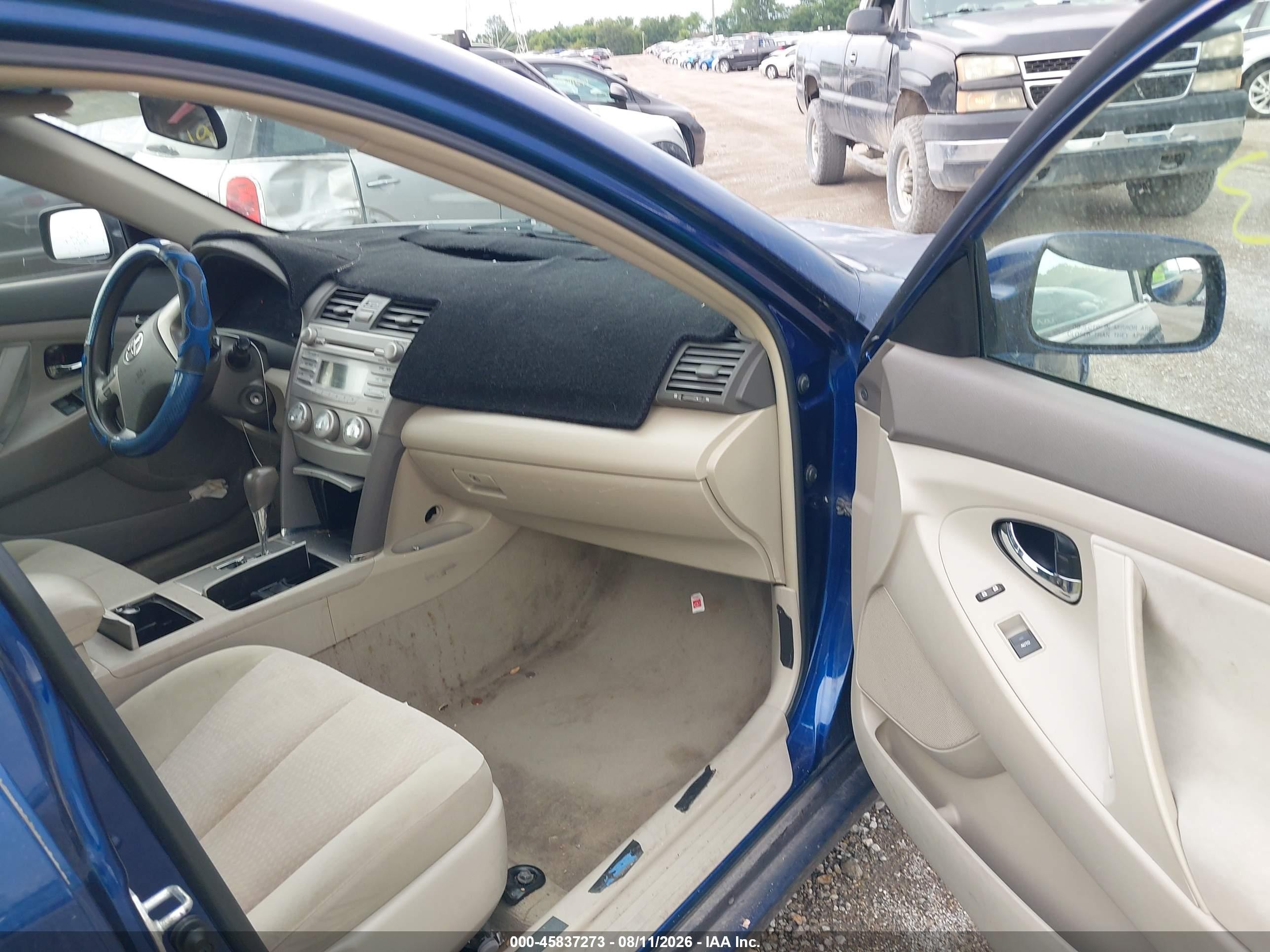 2010 Toyota Camry Le Dark Blue vin: 4T1BF3EK0AU507666