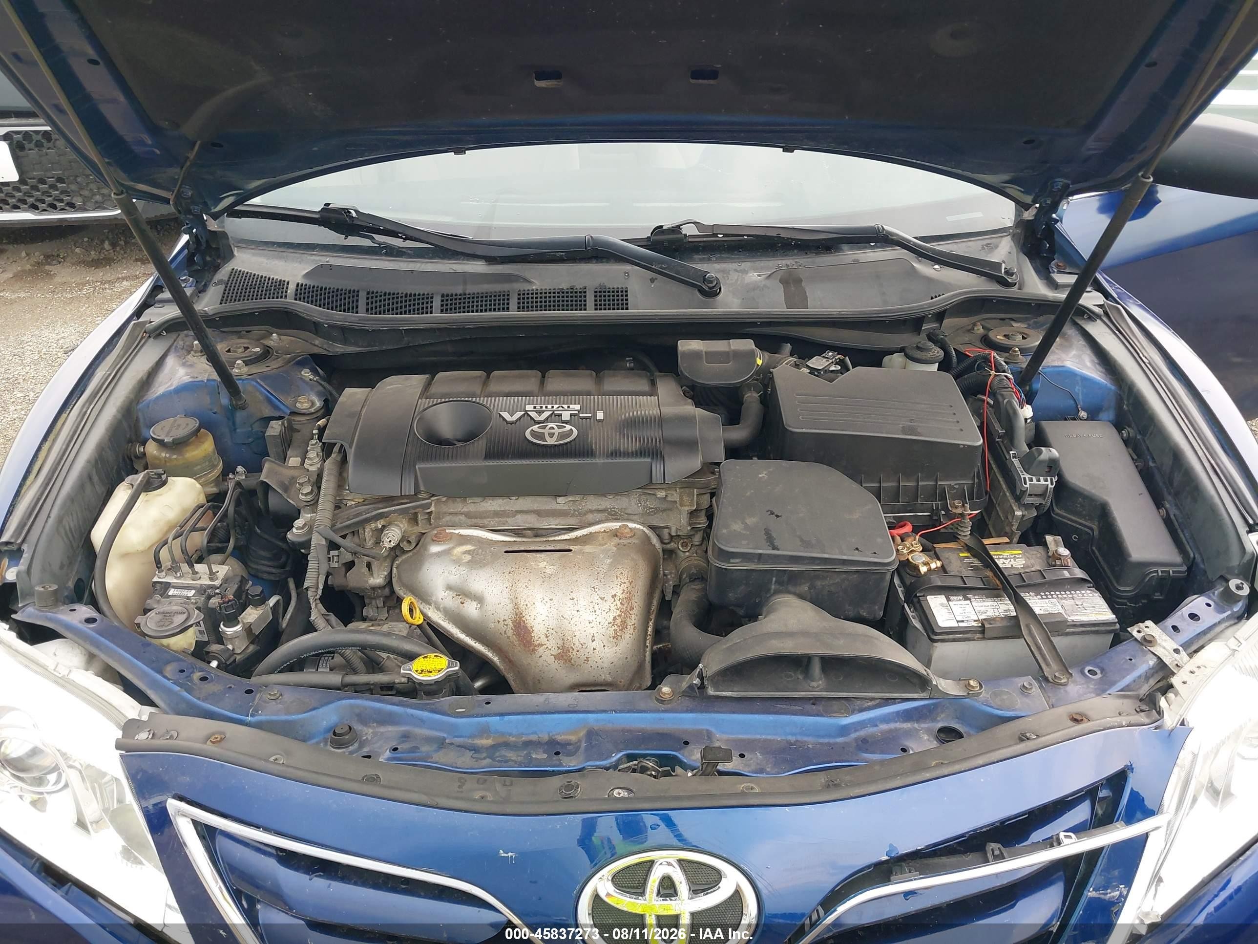 2010 Toyota Camry Le Dark Blue vin: 4T1BF3EK0AU507666