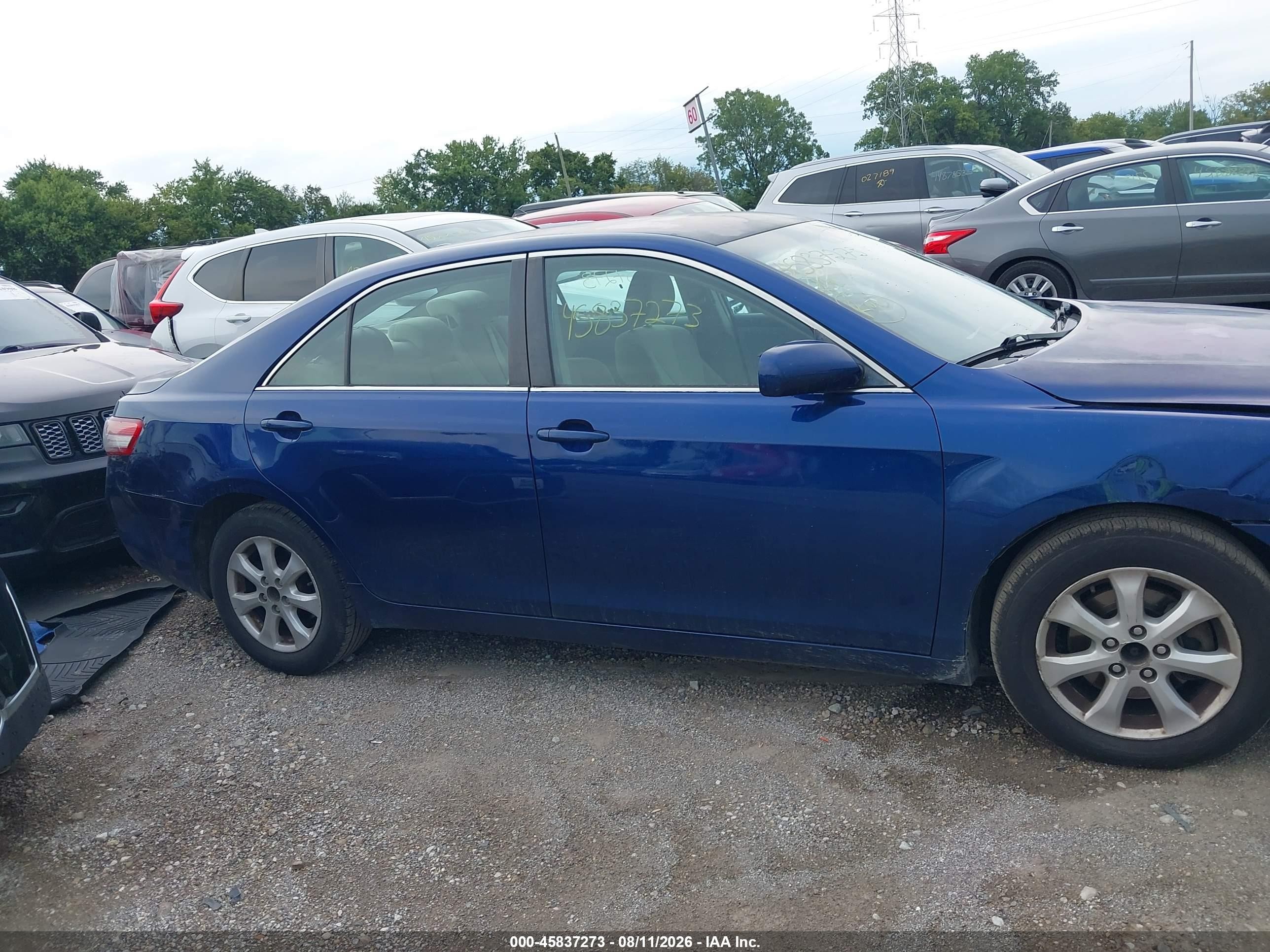2010 Toyota Camry Le Dark Blue vin: 4T1BF3EK0AU507666