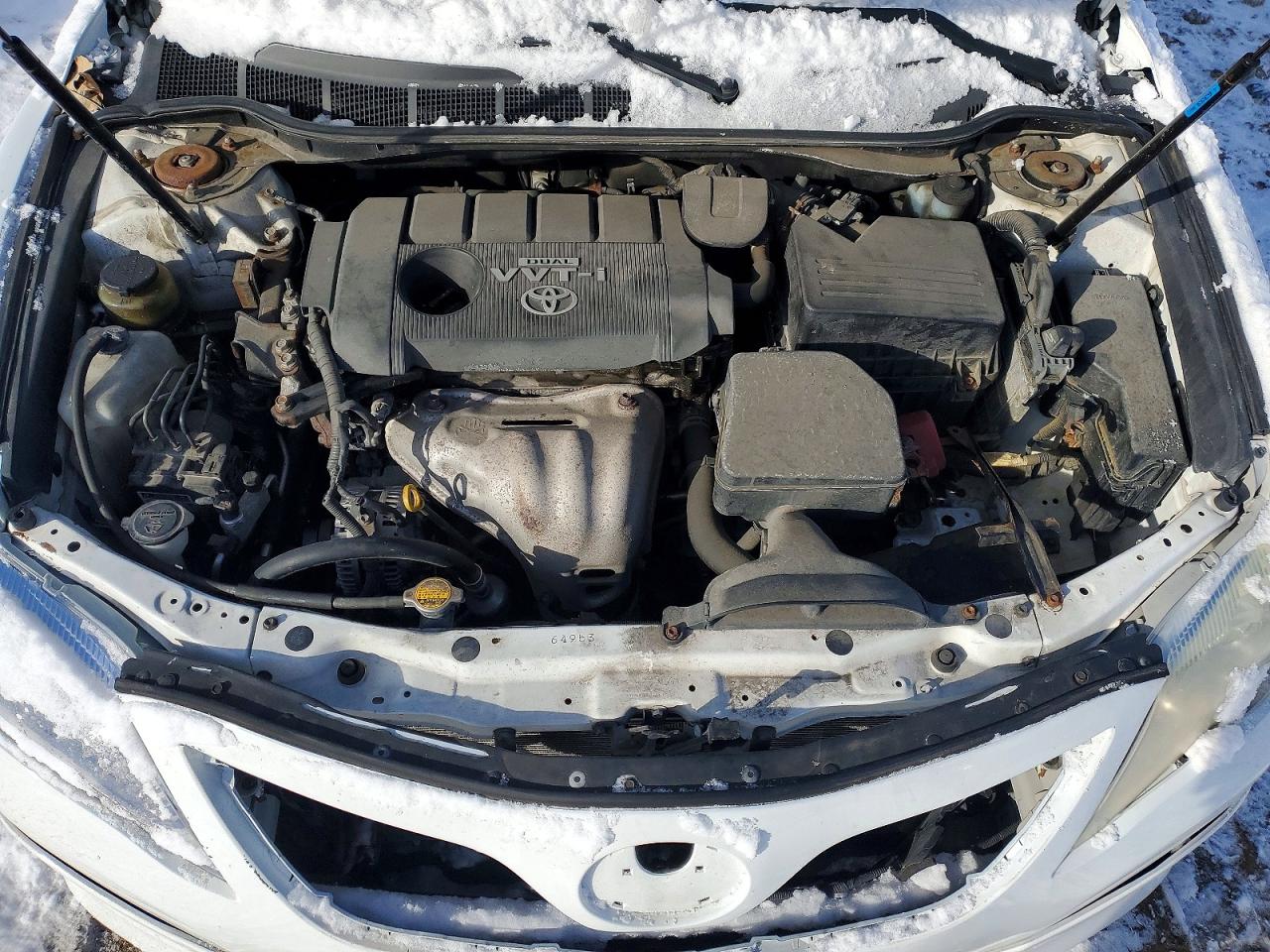 2010 Toyota Camry Se White vin: 4T1BF3EK0AU508509