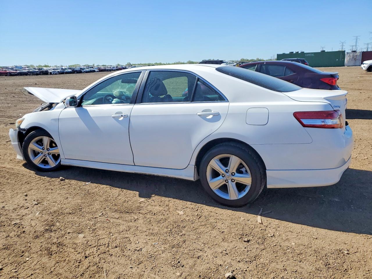 2010 Toyota Camry Se White vin: 4T1BF3EK0AU558049