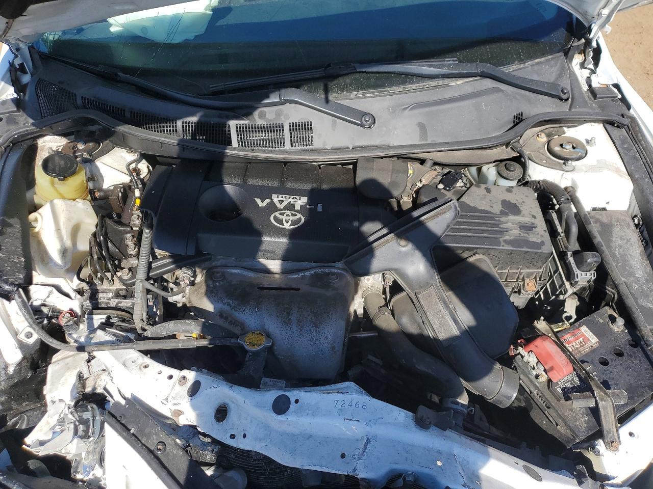 2010 Toyota Camry Se White vin: 4T1BF3EK0AU558049