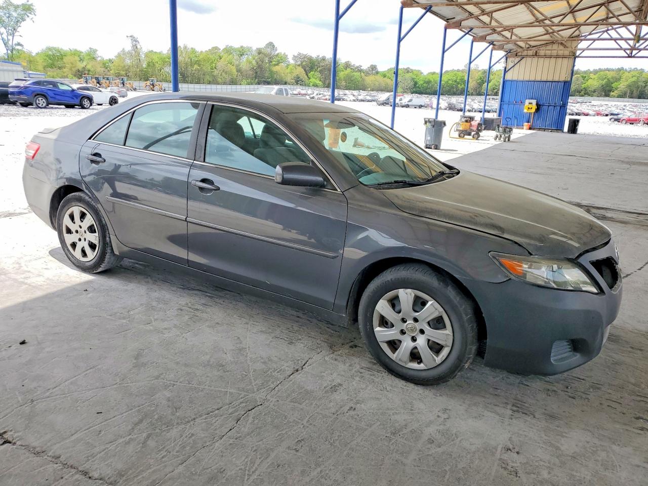 2011 Toyt Camry Gray vin: 4T1BF3EK0BU122383