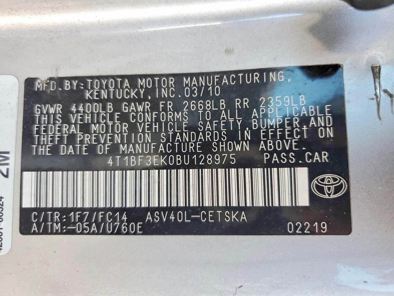 2011 Toyota Camry Se Silver vin: 4T1BF3EK0BU128975