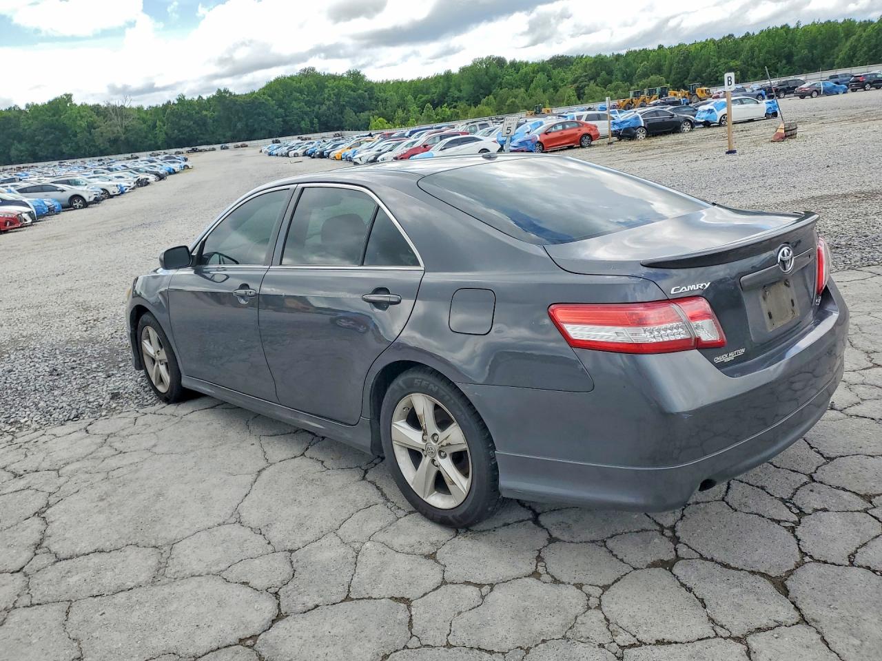 2011 Toyota Camry Se Gray vin: 4T1BF3EK0BU133979