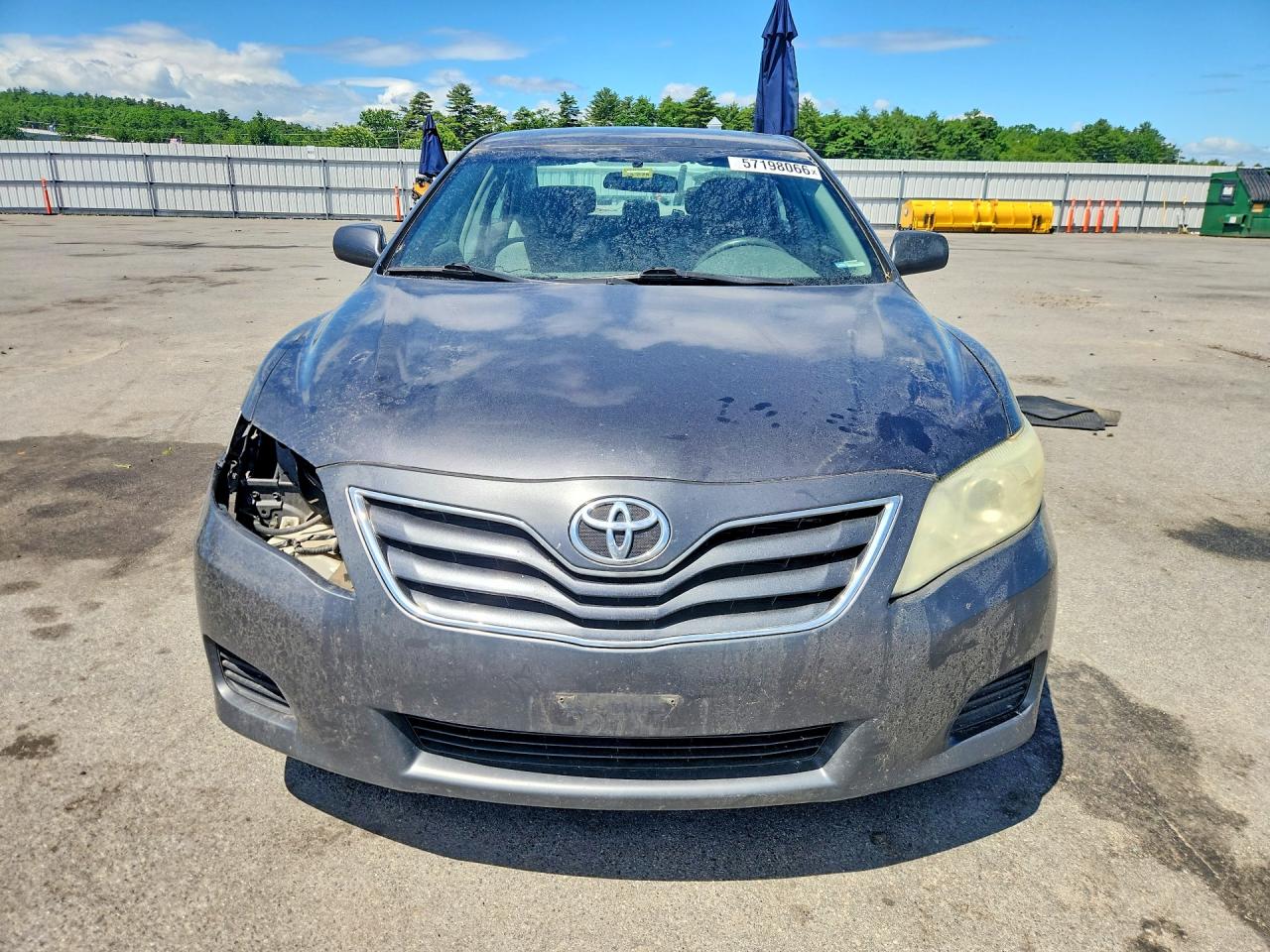 2011 Toyota Camry Le Серый vin: 4T1BF3EK0BU137627