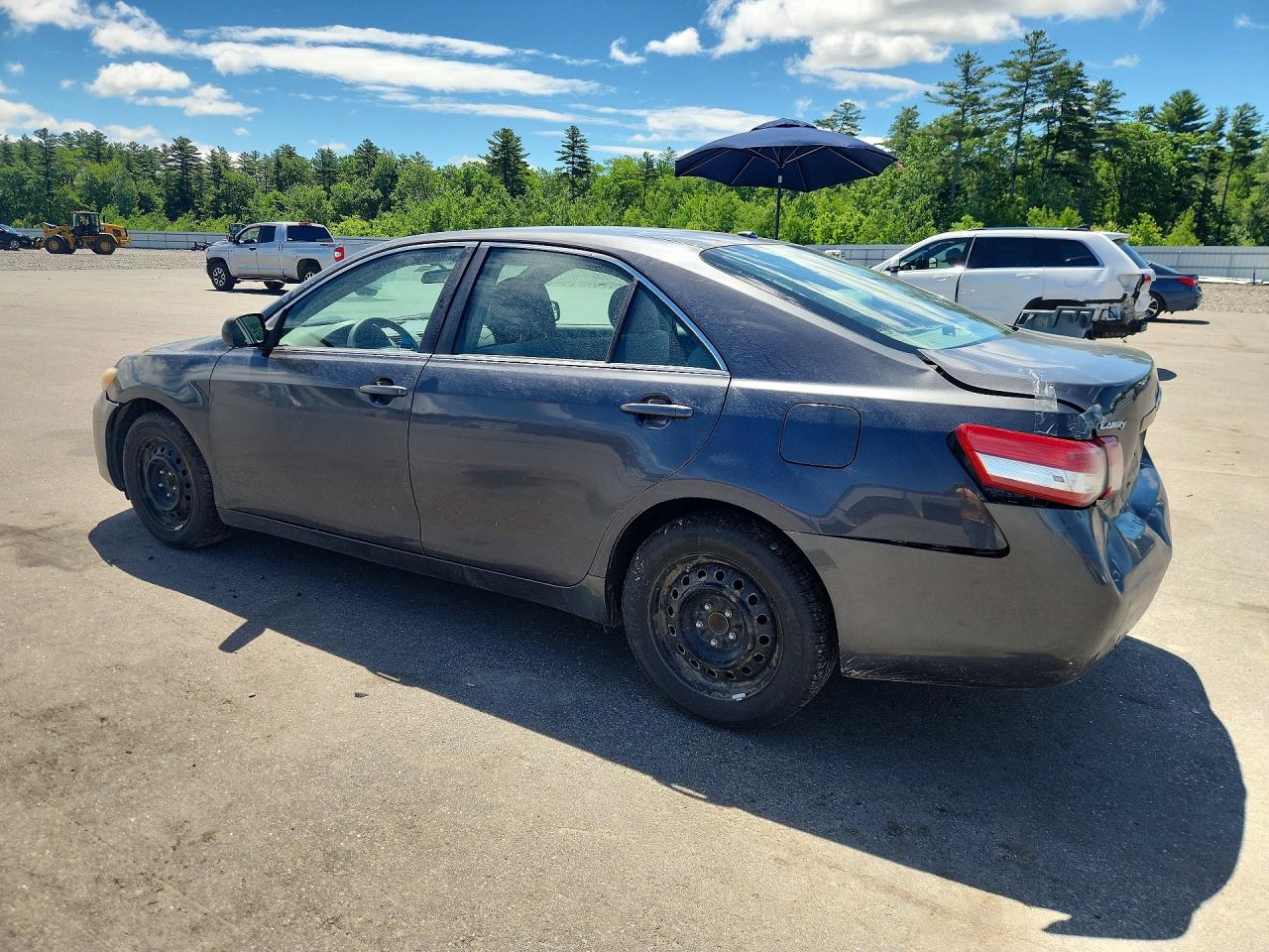 2011 Toyota Camry Le Серый vin: 4T1BF3EK0BU137627