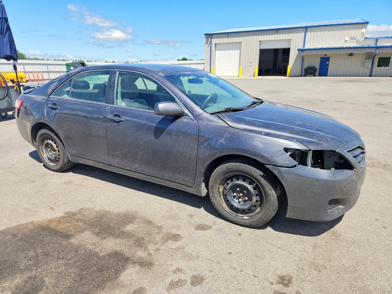 2011 Toyota Camry Le Серый vin: 4T1BF3EK0BU137627